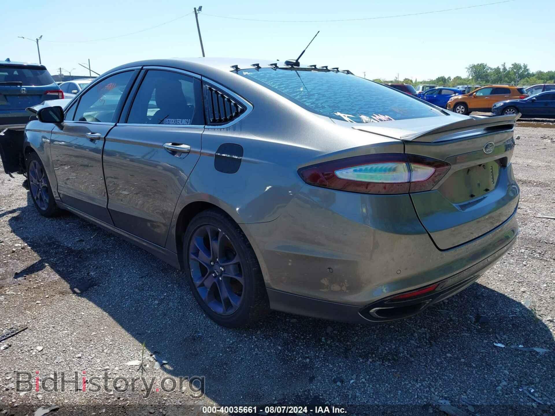 2013 FORD FUSION - VIN: 3FA6P0K92DR147840 - Фото 3