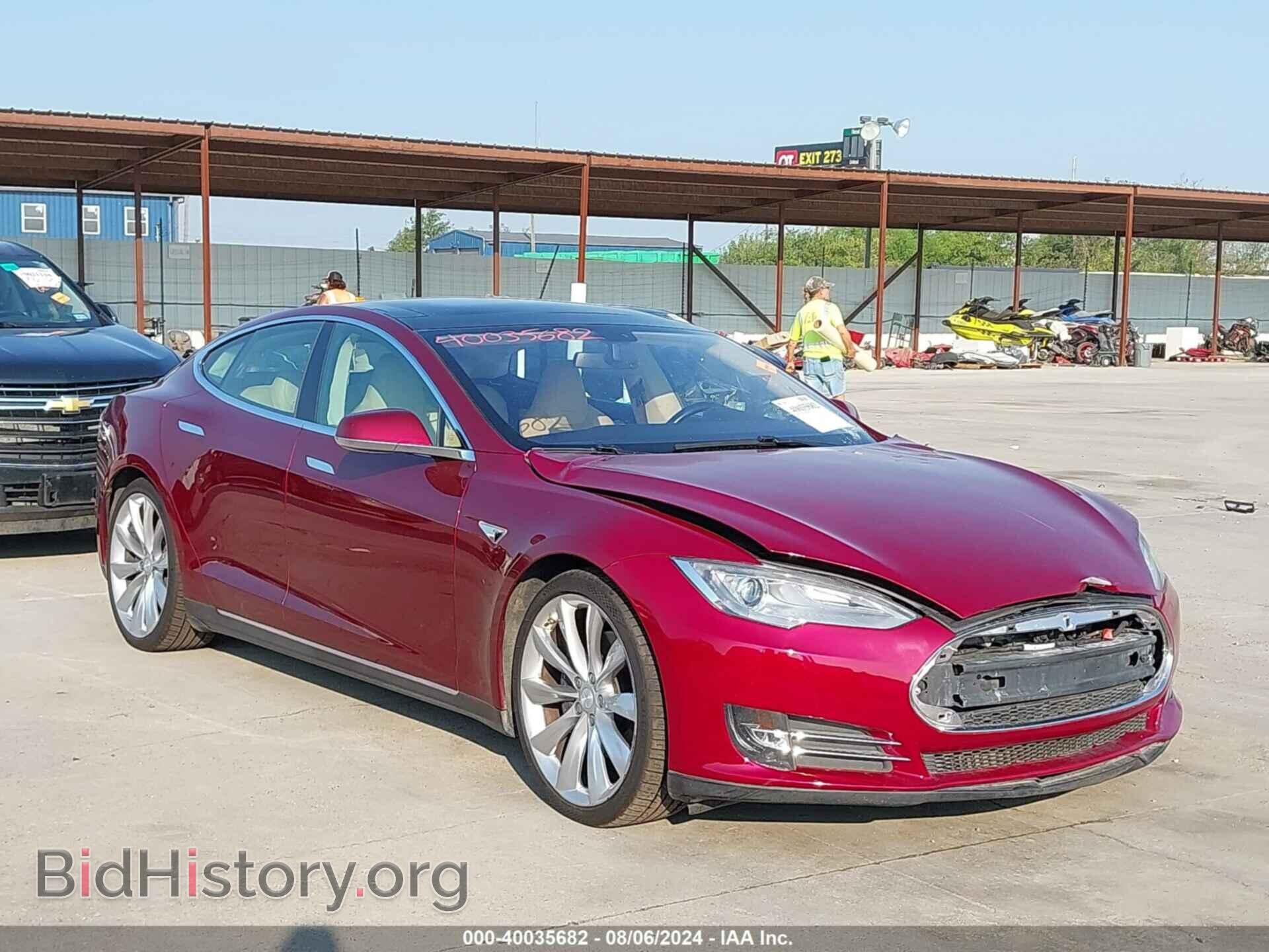 Photo 5YJSA1DP7CFS00799 - TESLA MODEL S 2012