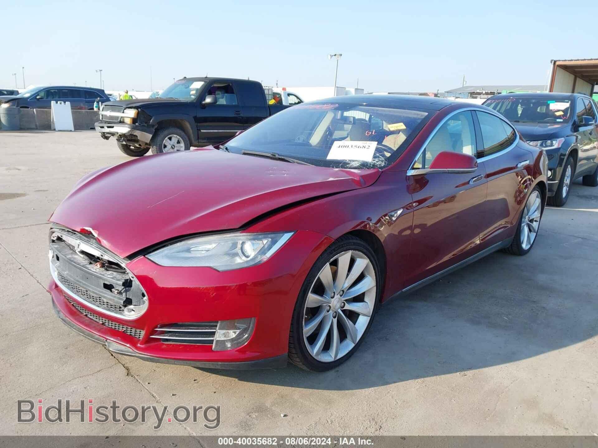 2012 TESLA MODEL S - VIN: 5YJSA1DP7CFS00799 - Photo 2