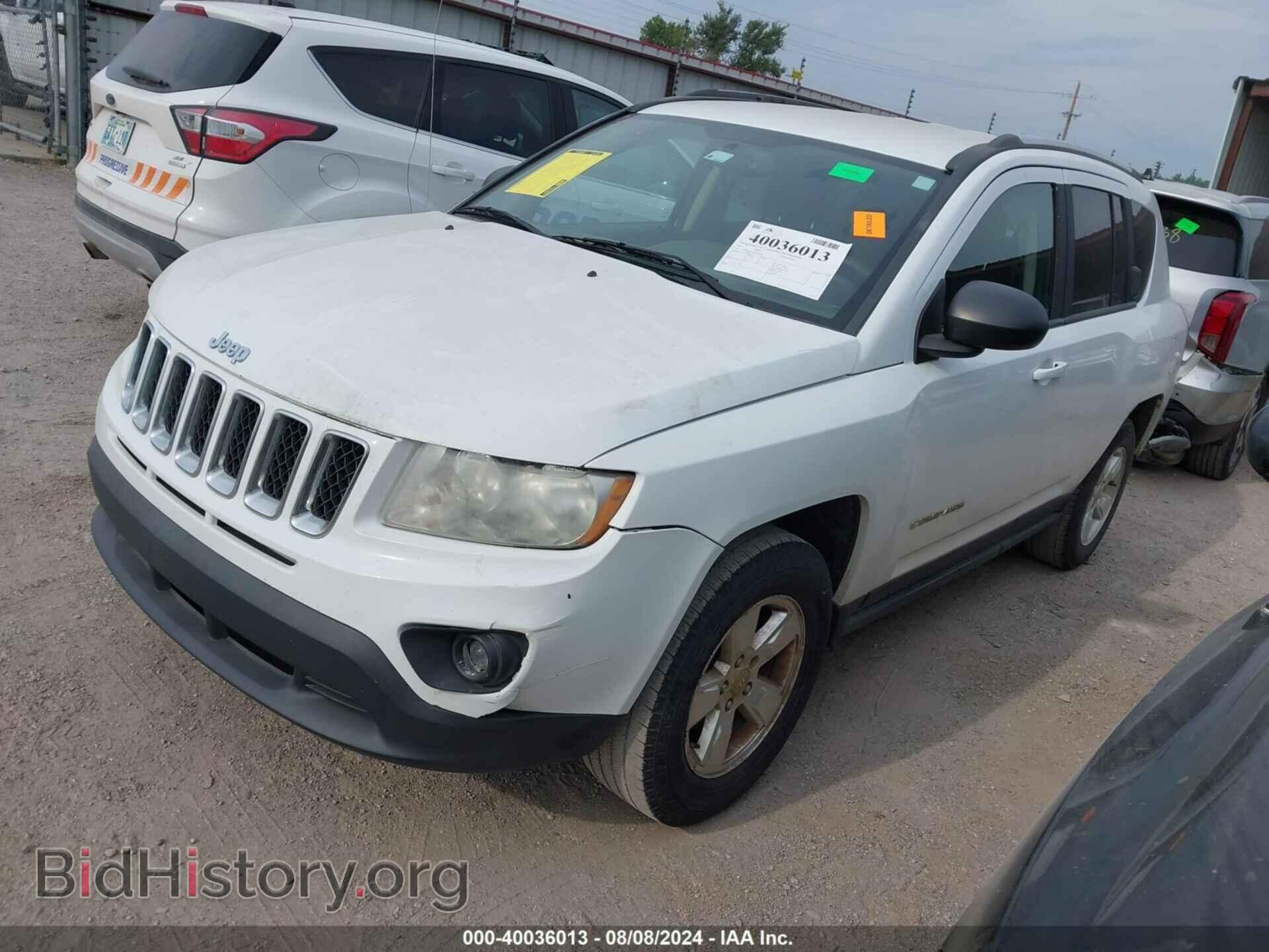 2013 JEEP COMPASS - VIN: 1C4NJCBA5DD164630 - Фото 2