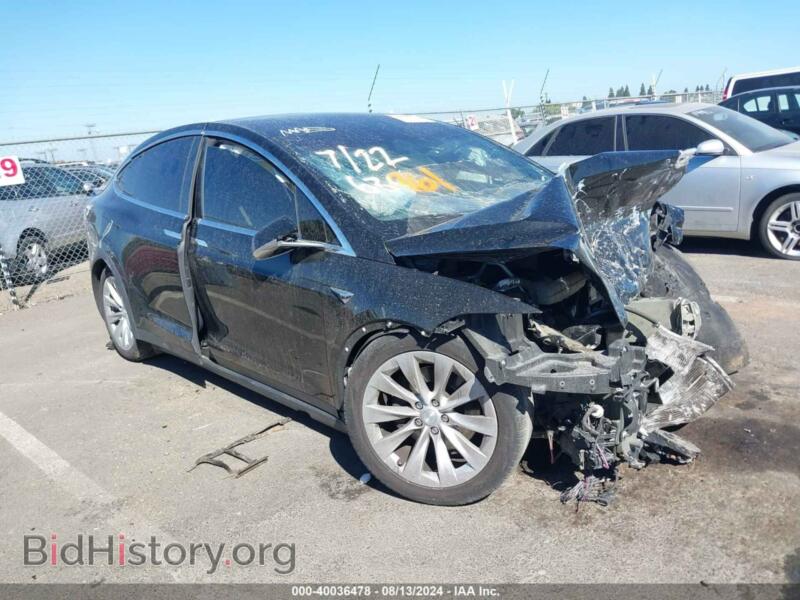 2017 Tesla MODEL X 100d/75d/90d (VIN 5YJXCAE20HF079477) — photo 1 of 9, IAAI, damage: front end