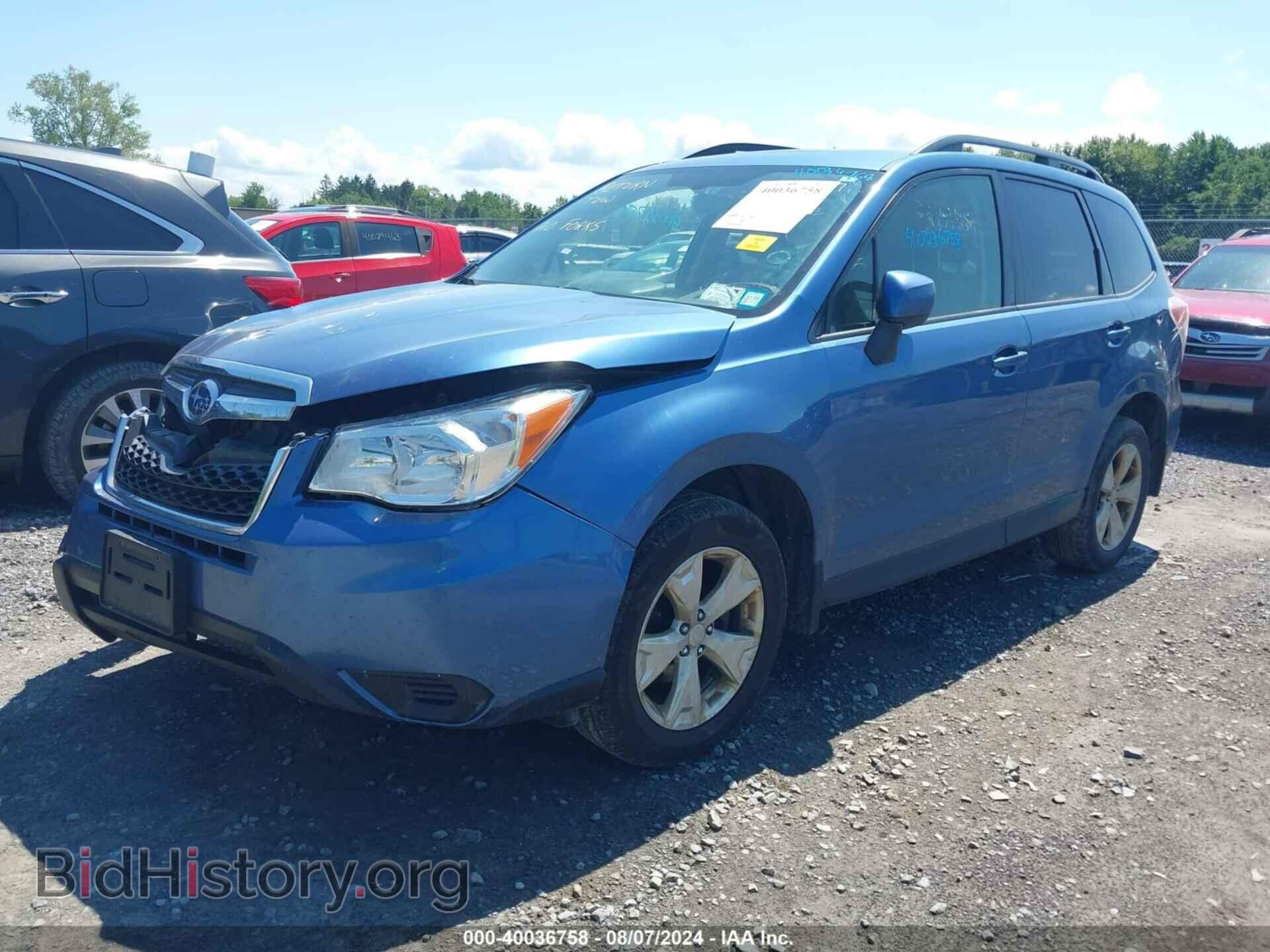 2016 SUBARU FORESTER - VIN: JF2SJADC2GH503302 - Фото 2