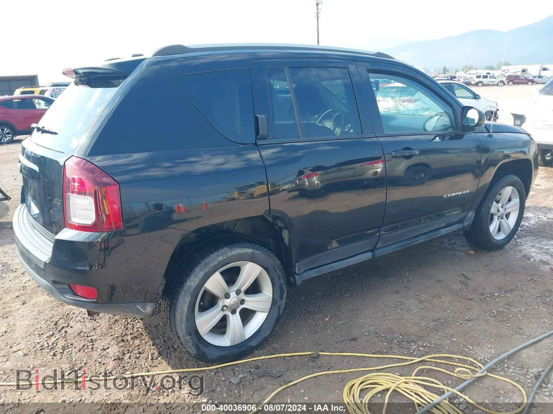 2016 JEEP COMPASS - VIN: 1C4NJDBB3GD777932 - Фото 4