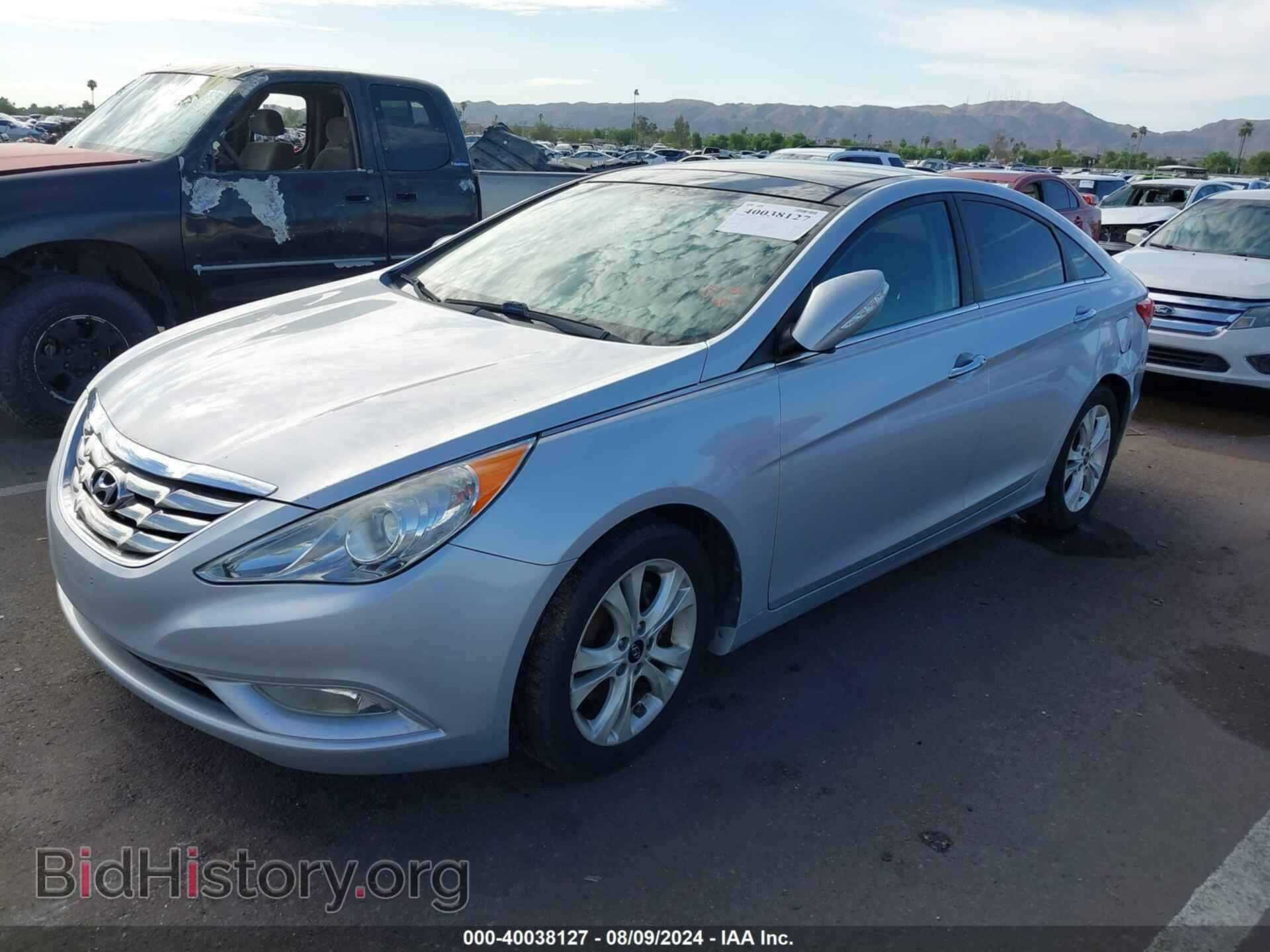 2013 HYUNDAI SONATA - VIN: 5NPEC4AC0DH714040 - Фото 2