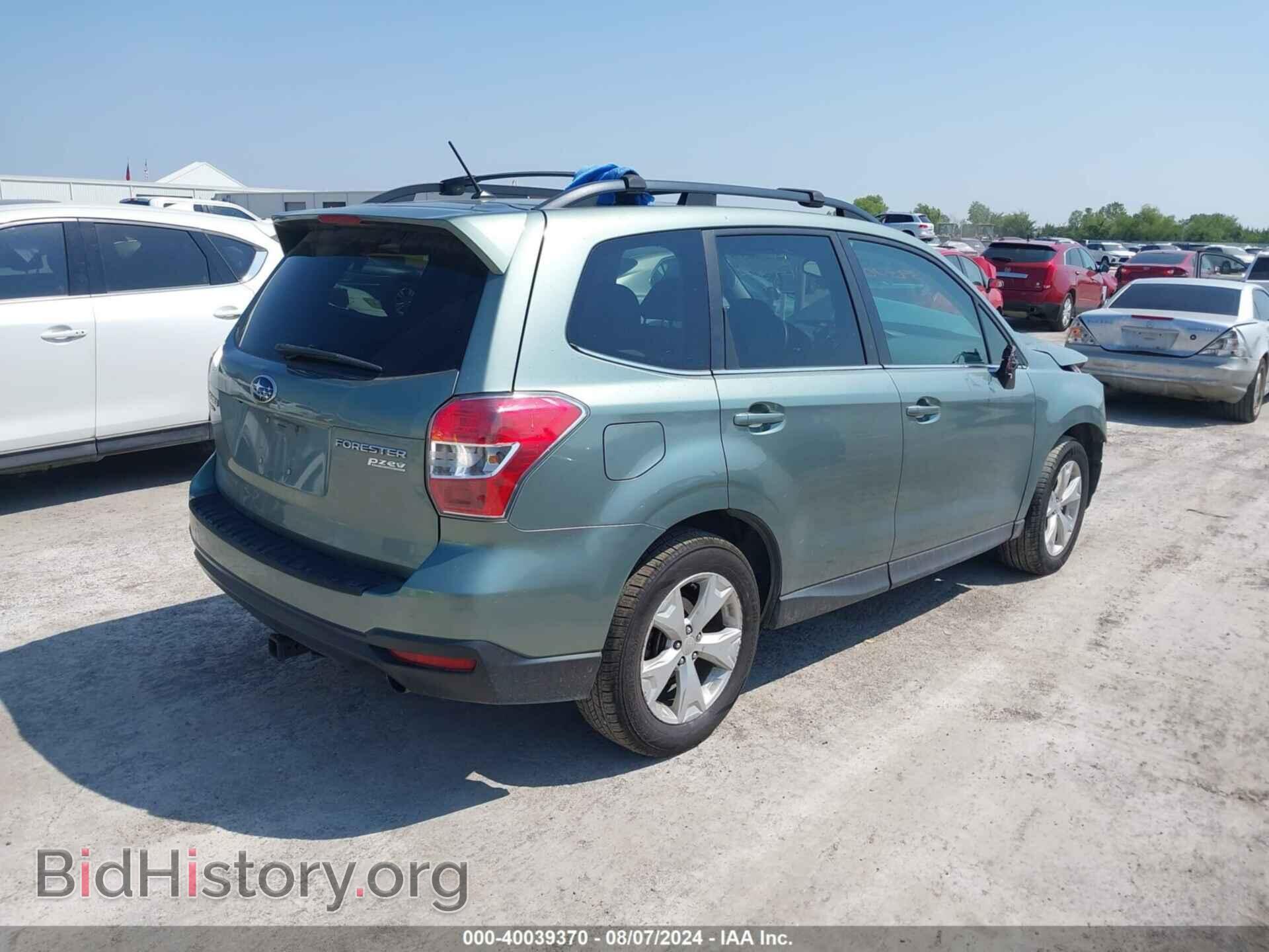 2015 SUBARU FORESTER - VIN: JF2SJAHC8FH434155 - Фото 4