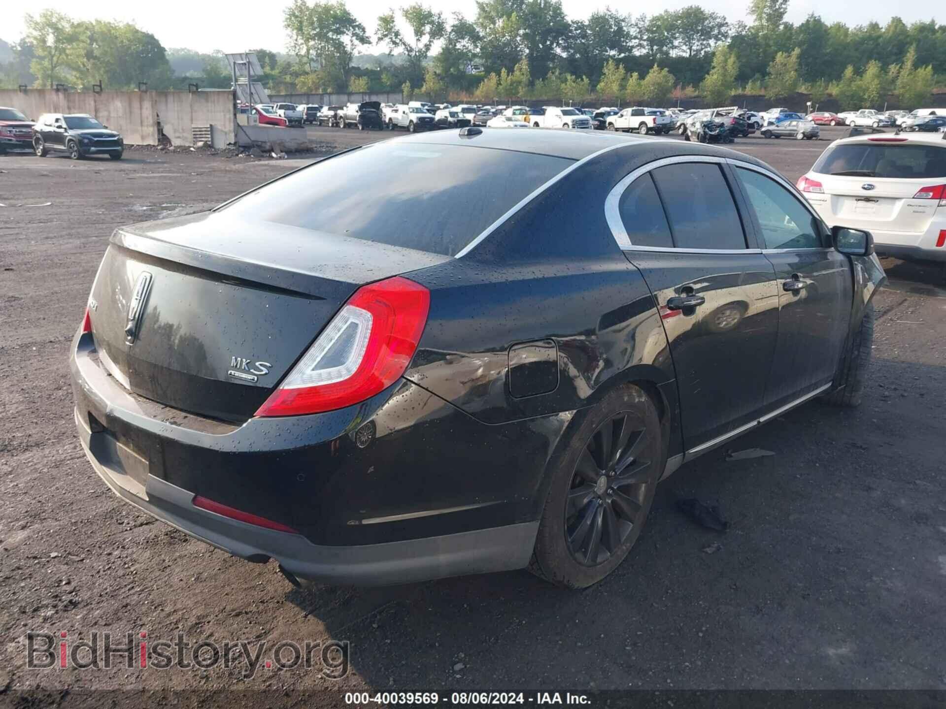 2013 LINCOLN MKS - VIN: 1LNHL9FT6DG615533 - Фото 4