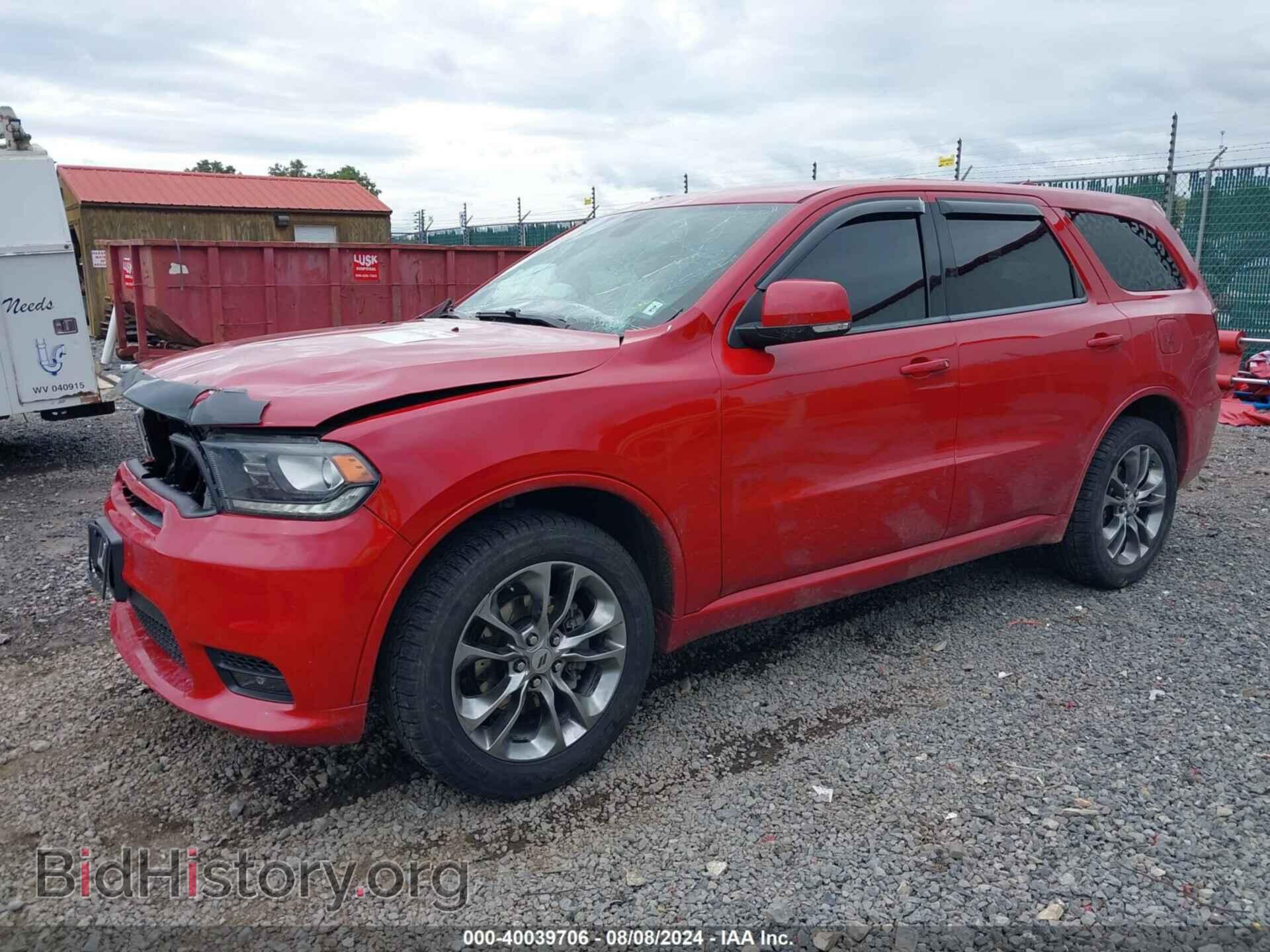 2019 DODGE DURANGO - VIN: 1C4RDJDG5KC733915 - Фото 2
