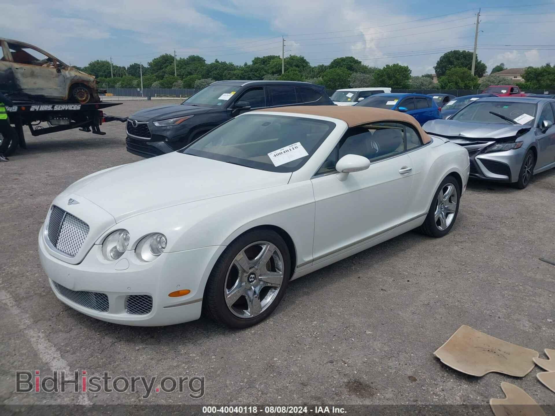 2007 BENTLEY CONTINENTAL GTC - VIN: SCBDR33W77C048907 - Photo 2