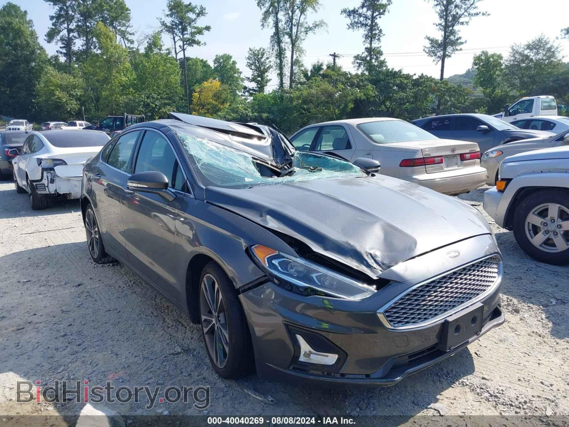 Фотография 3FA6P0D99LR137723 - FORD FUSION 2020