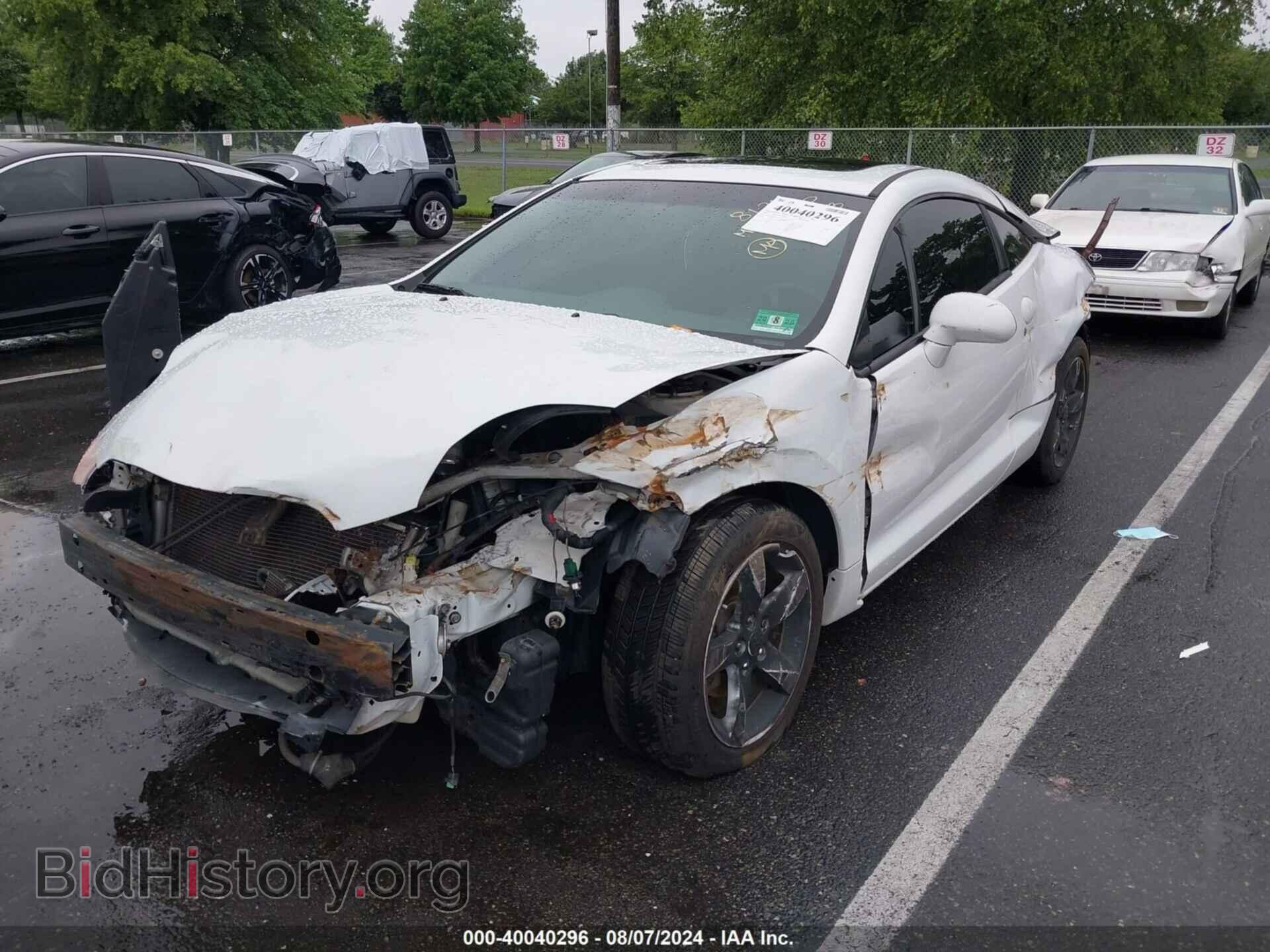2008 MITSUBISHI ECLIPSE - VIN: 4A3AK24F68E005787 - Фото 2