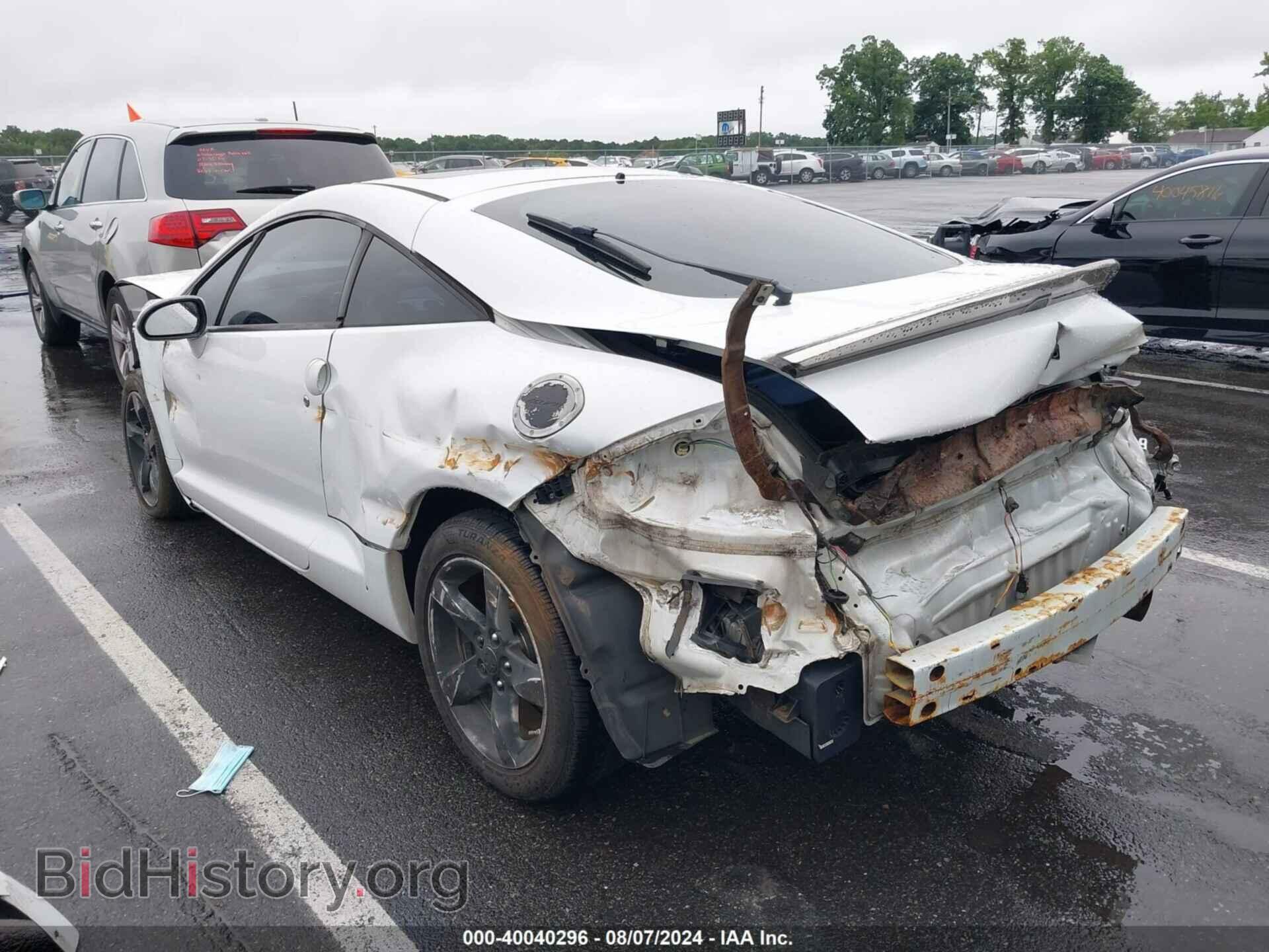 2008 MITSUBISHI ECLIPSE - VIN: 4A3AK24F68E005787 - Фото 3