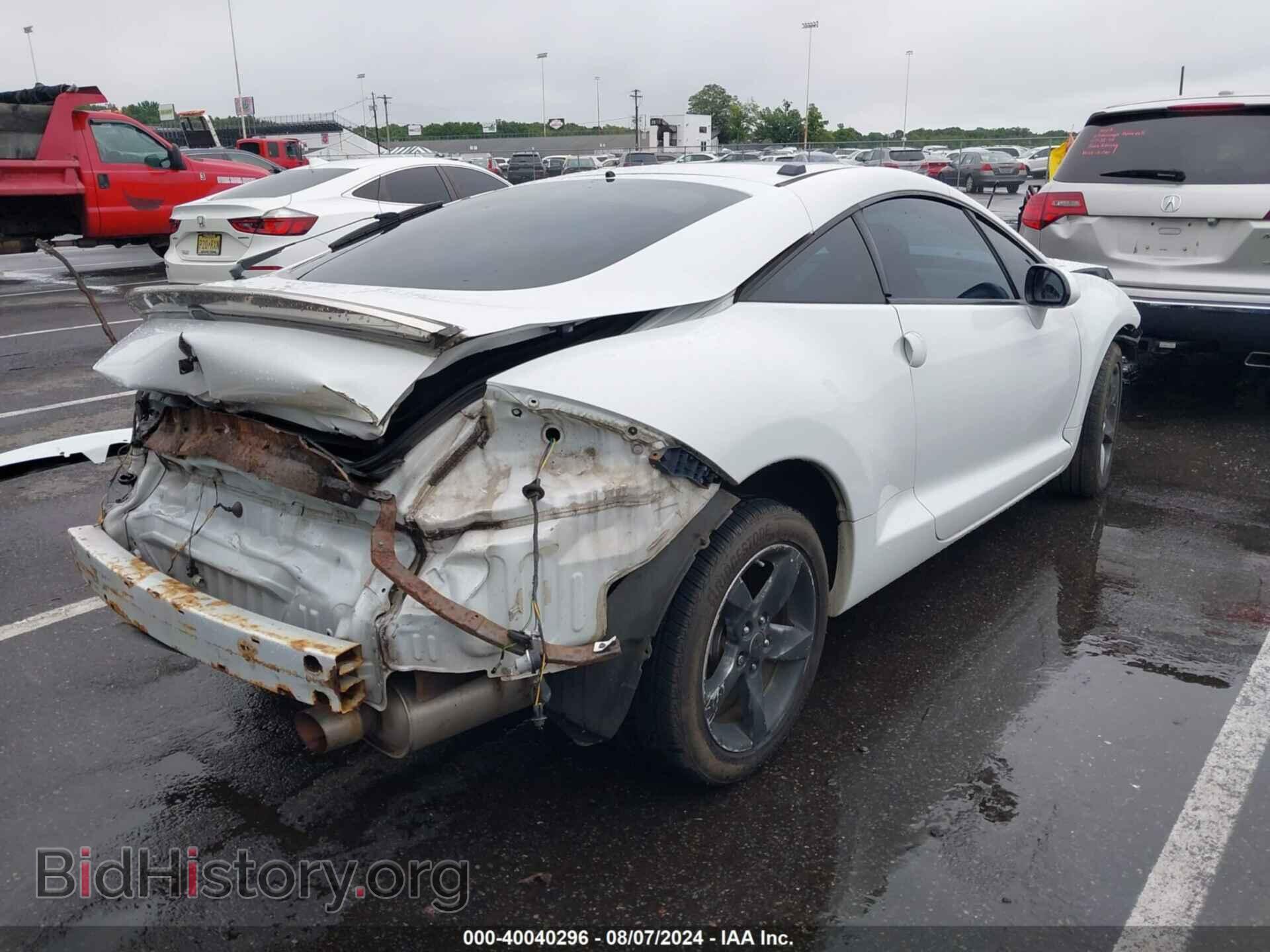 2008 MITSUBISHI ECLIPSE - VIN: 4A3AK24F68E005787 - Фото 4