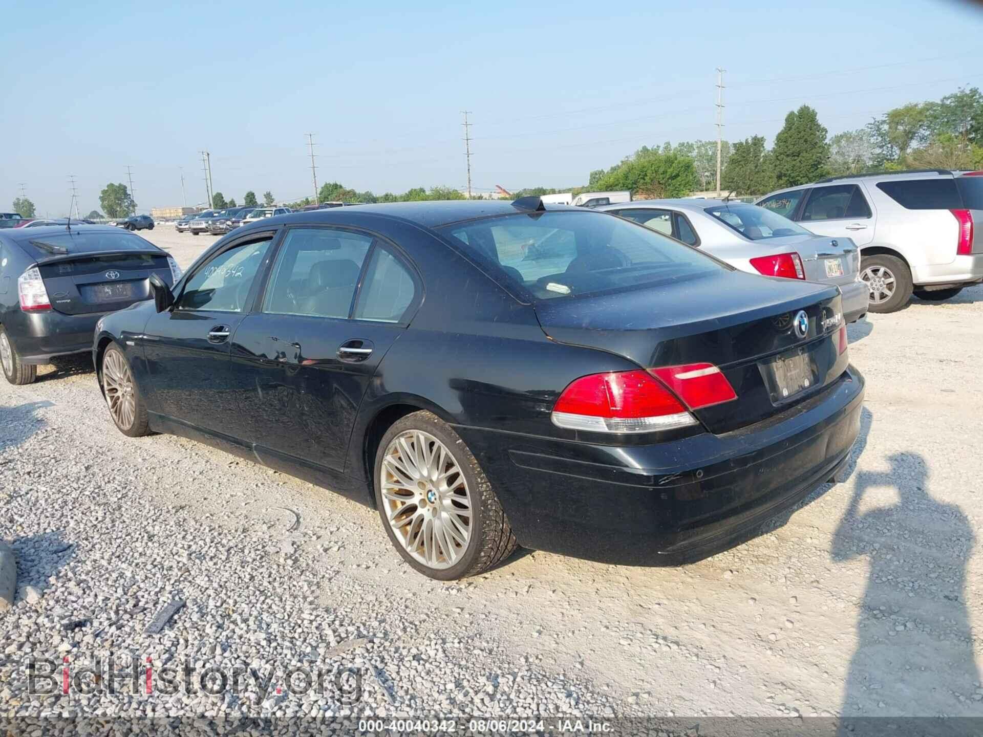 2007 BMW 750LI - VIN: WBAHN835X7DT72181 - Фото 3