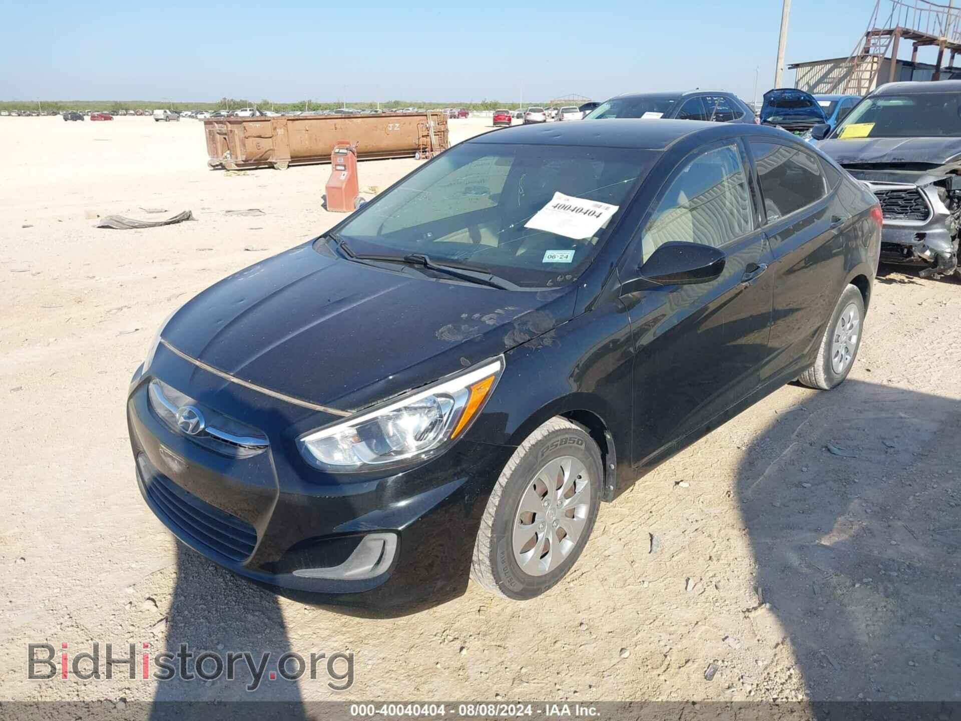 2017 HYUNDAI ACCENT - VIN: KMHCT4AE4HU353489 - Фото 2