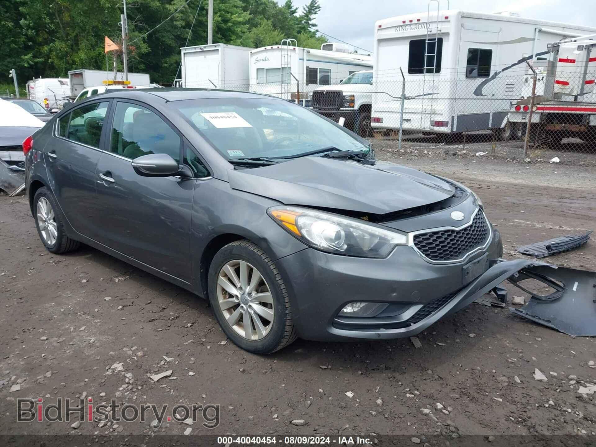 Photo KNAFX4A85E5113726 - KIA FORTE 2014
