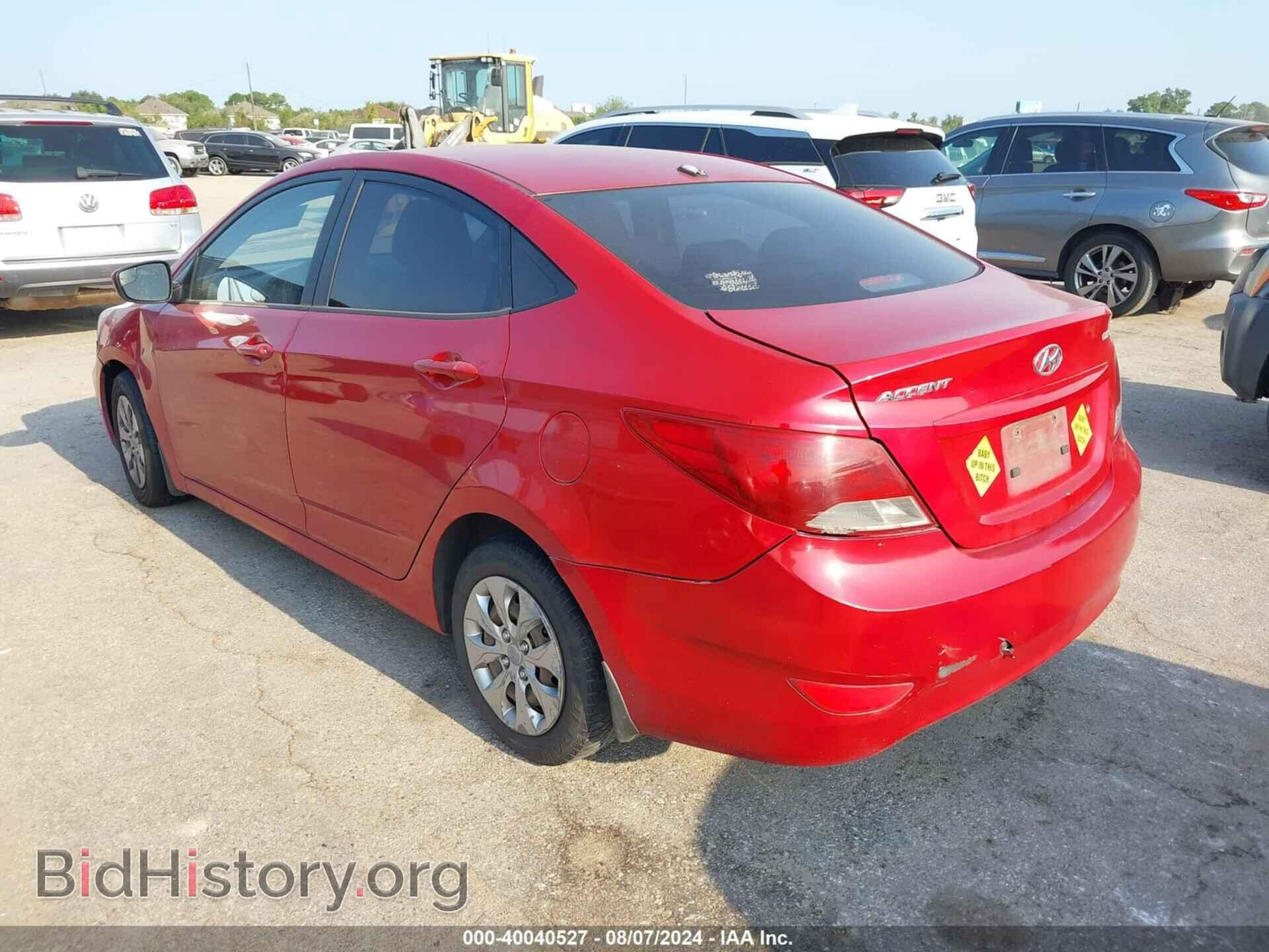 2016 HYUNDAI ACCENT - VIN: KMHCT4AE3GU946470 - Фото 3