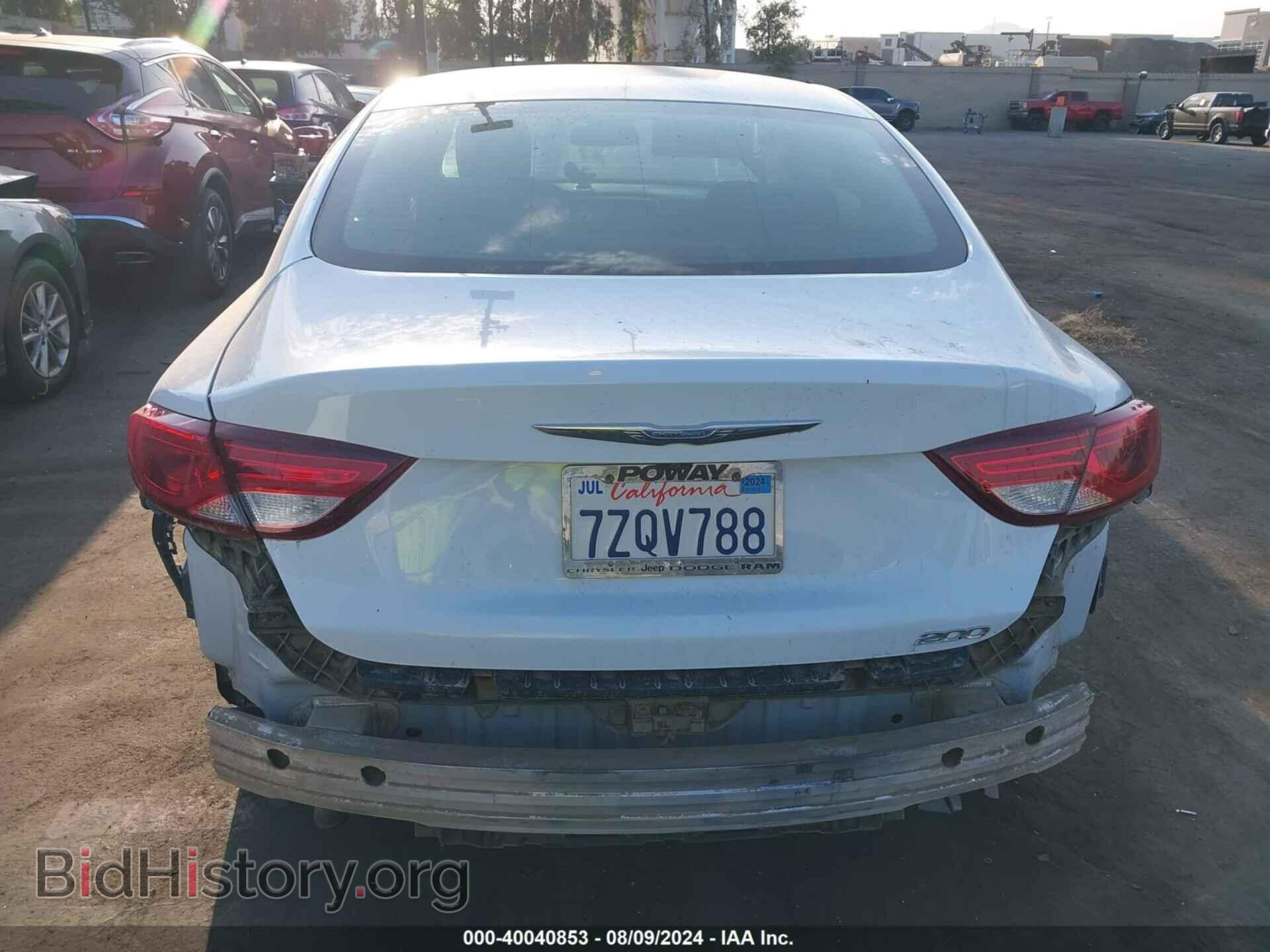 2016 CHRYSLER 200 - VIN: 1C3CCCABXGN123473 - Фото 13
