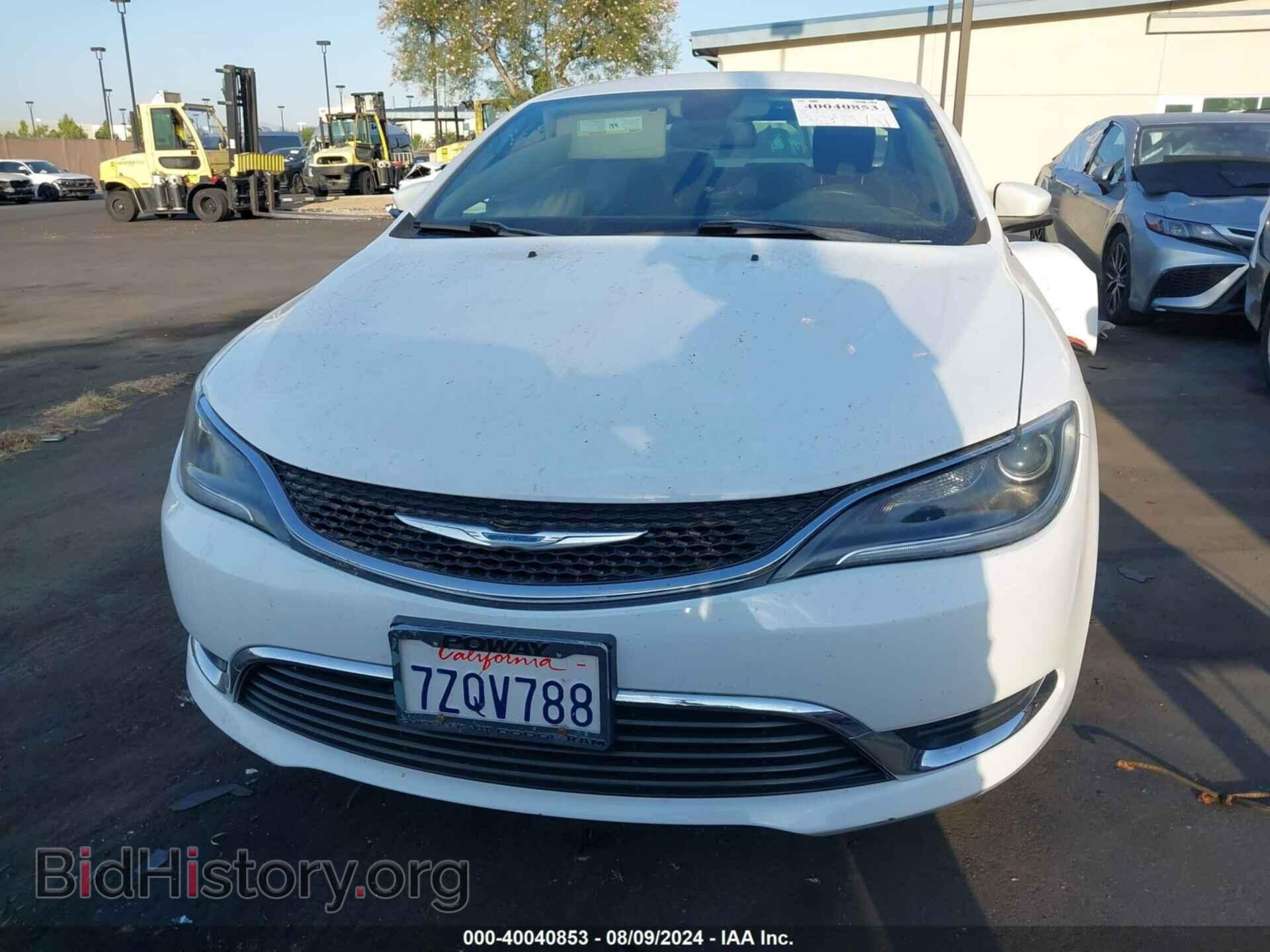 2016 CHRYSLER 200 - VIN: 1C3CCCABXGN123473 - Фото 14