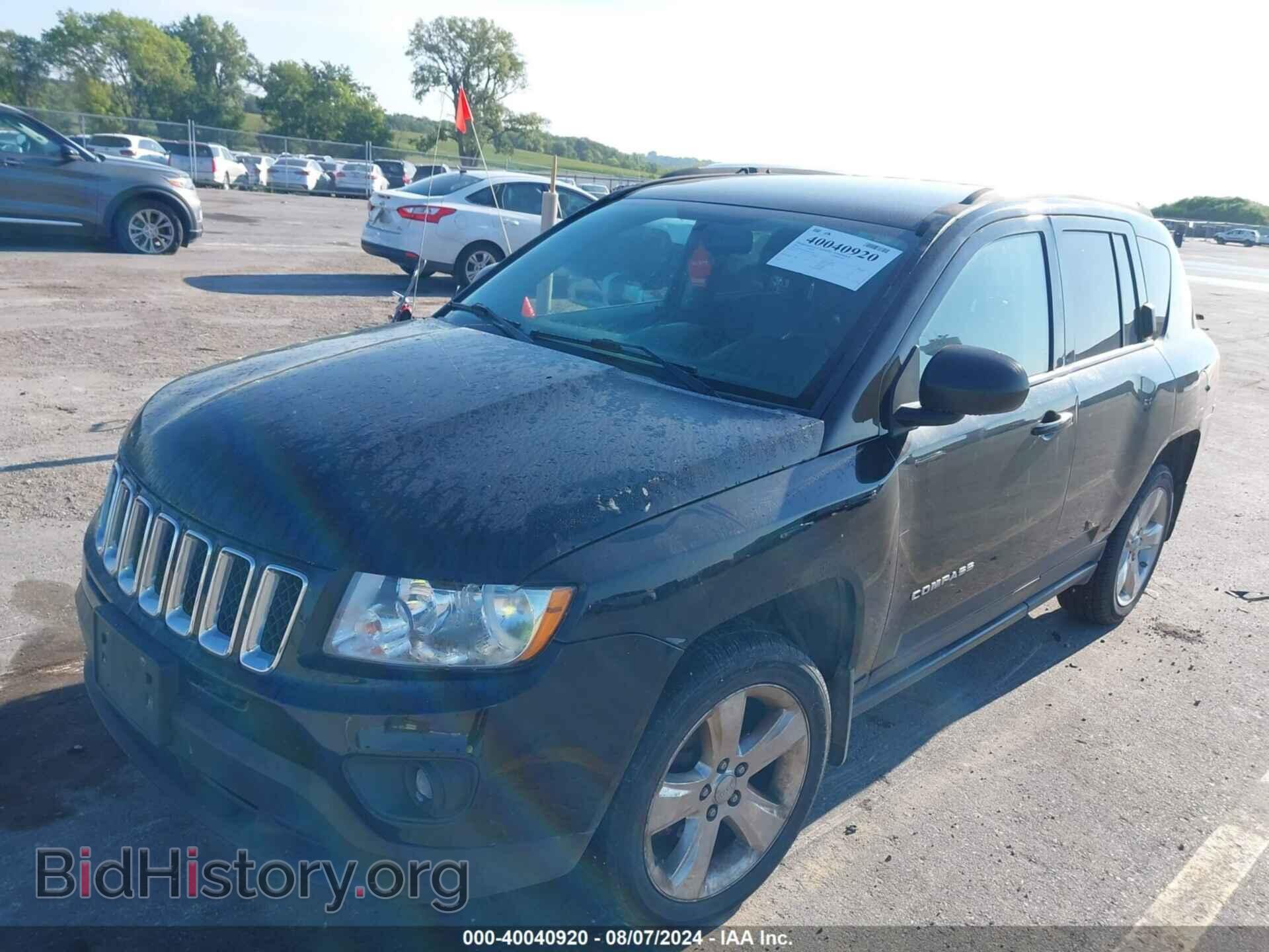 2012 JEEP COMPASS - VIN: 1C4NJDCB6CD717491 - Фото 2