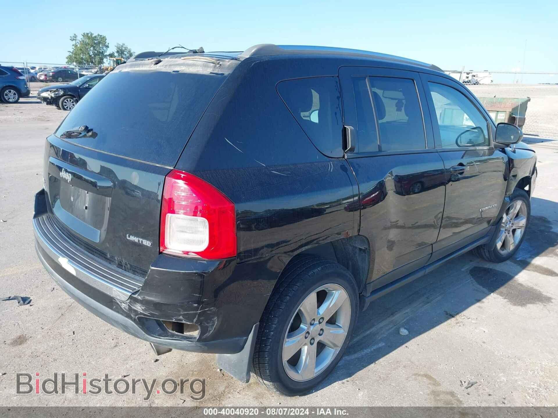 2012 JEEP COMPASS - VIN: 1C4NJDCB6CD717491 - Фото 4