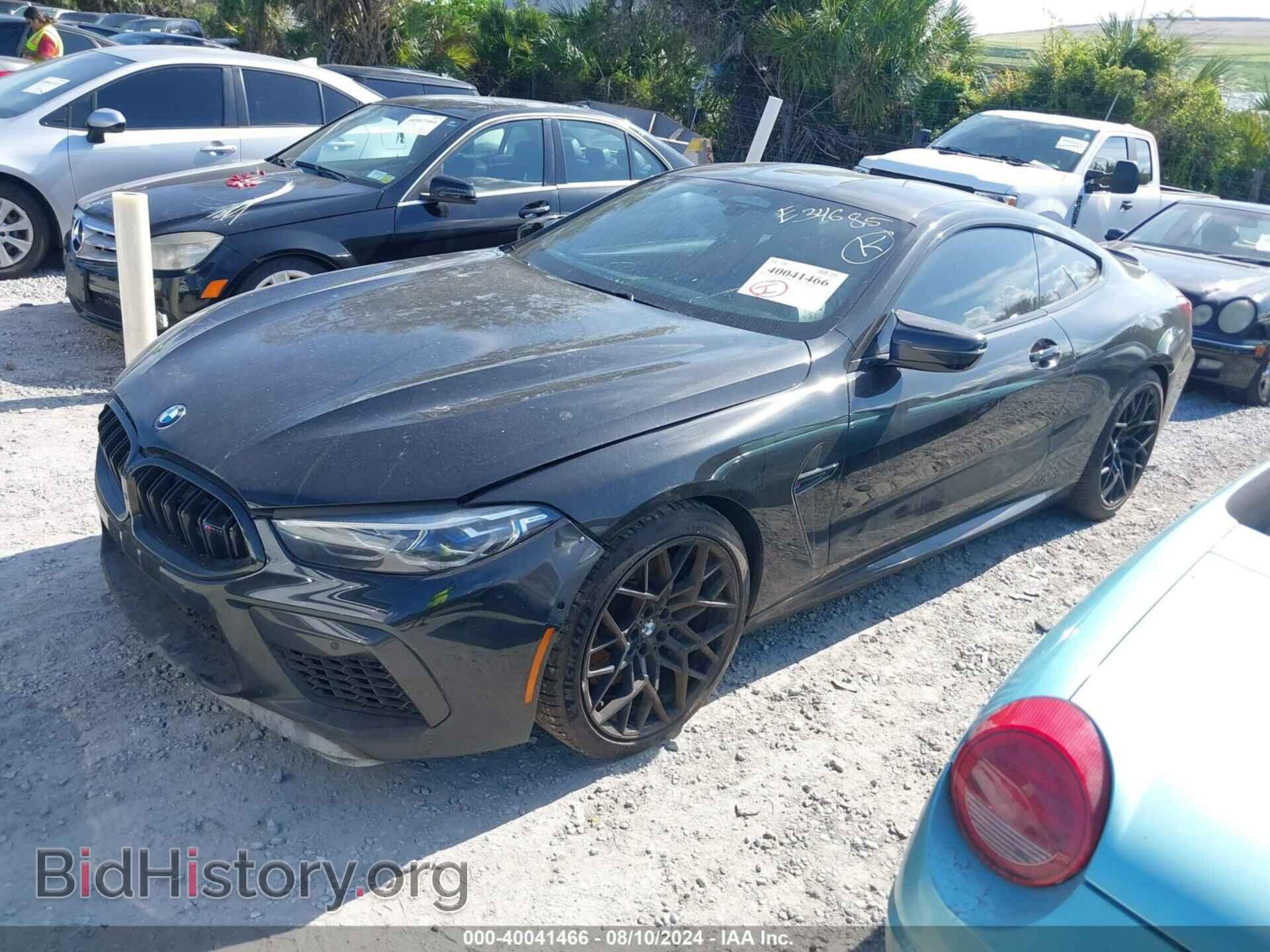2020 BMW M8 - VIN: WBSAE0C01LCE34685 - Фото 2