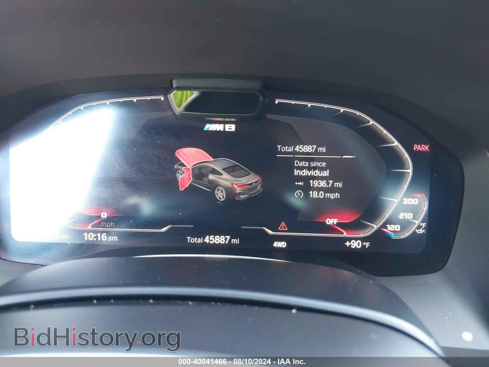 2020 BMW M8 - VIN: WBSAE0C01LCE34685 - Фото 7
