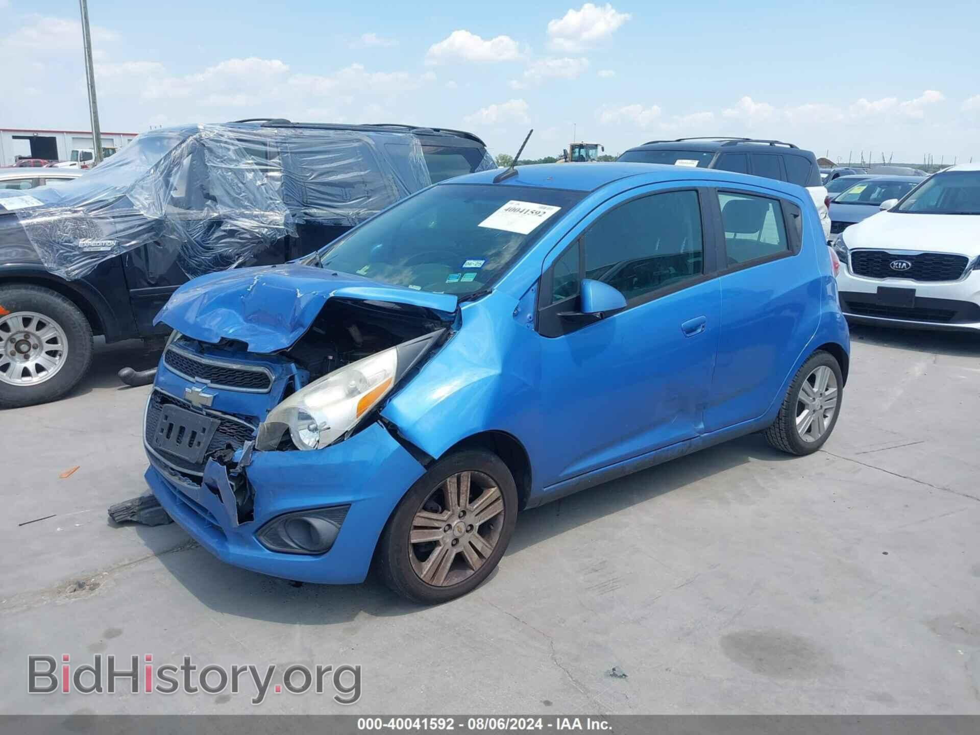 2013 CHEVROLET SPARK - VIN: KL8CA6S98DC507539 - Фото 2