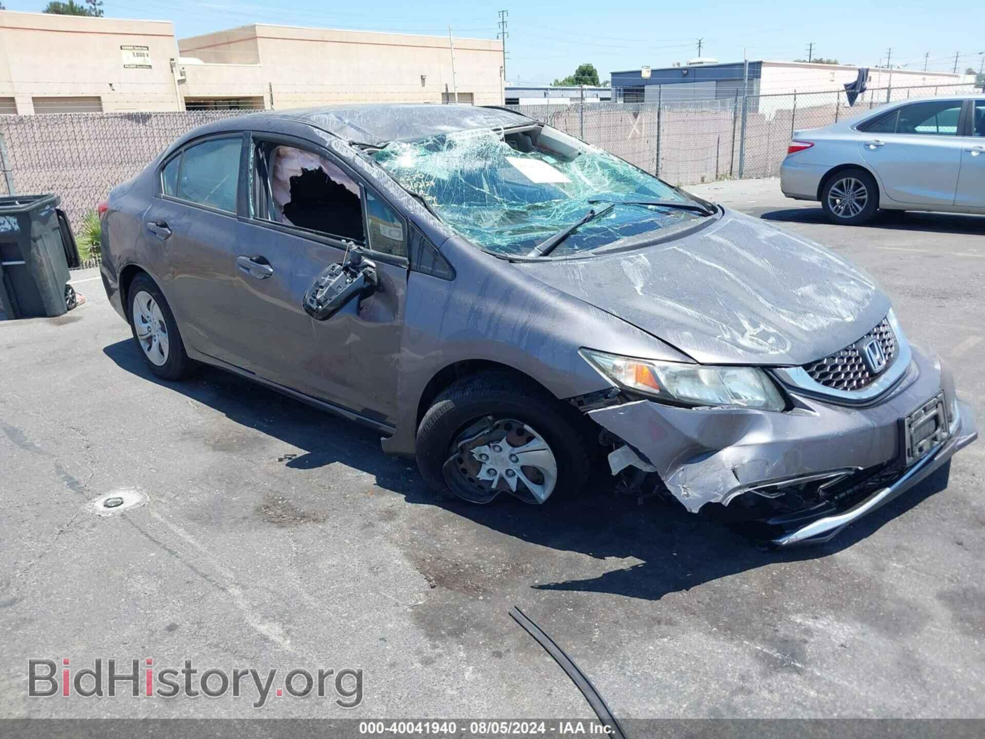 Фотография 19XFB2F55EE245863 - HONDA CIVIC 2014