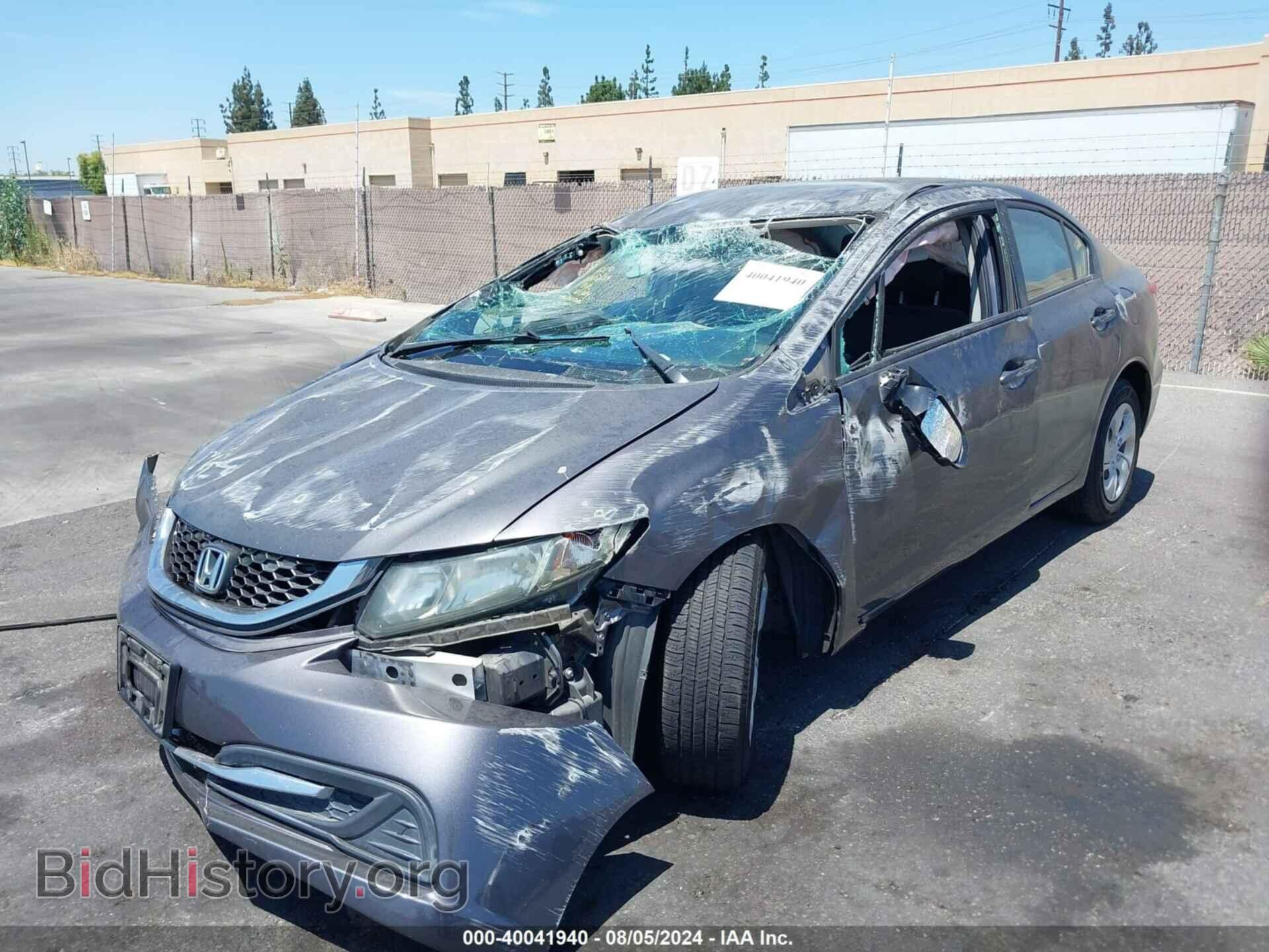 2014 HONDA CIVIC - VIN: 19XFB2F55EE245863 - Фото 2