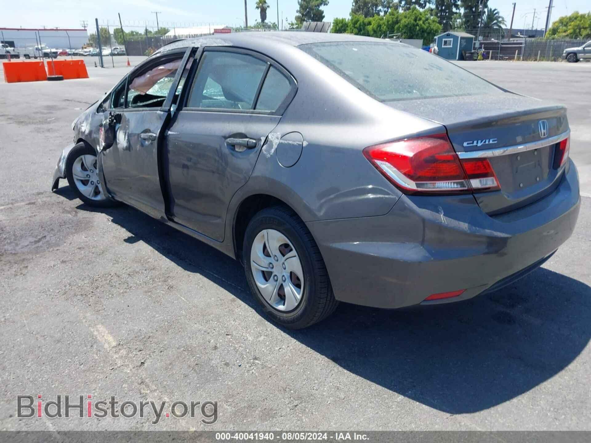 2014 HONDA CIVIC - VIN: 19XFB2F55EE245863 - Фото 3