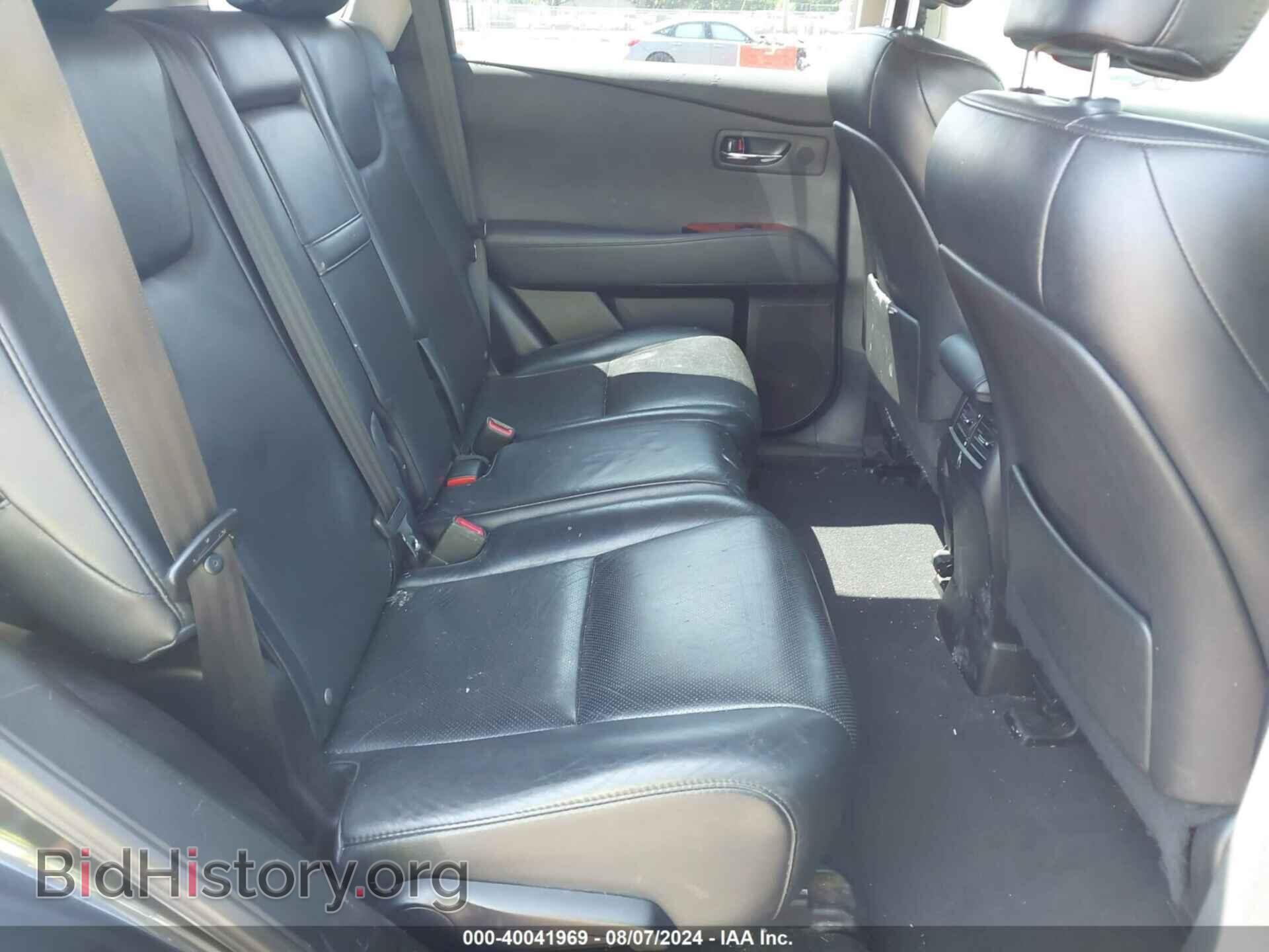 2011 LEXUS RX 350 - VIN: 2T2BK1BA5BC097425 - Фото 8