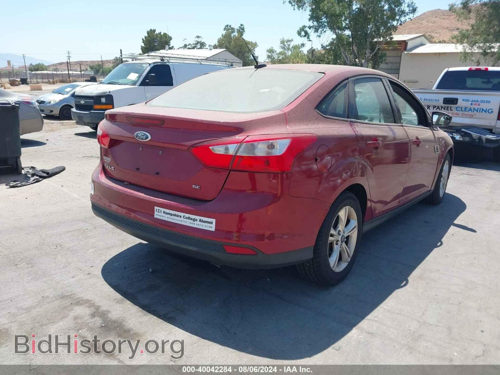 2013 FORD FOCUS - VIN: 1FADP3F20DL344705 - Фото 4