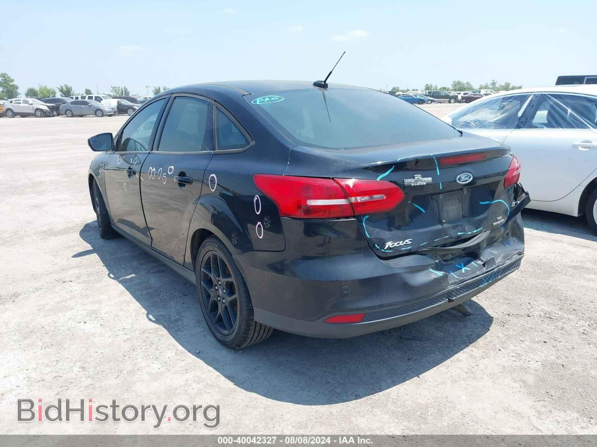 2016 FORD FOCUS - VIN: 1FADP3F24GL340693 - Фото 3