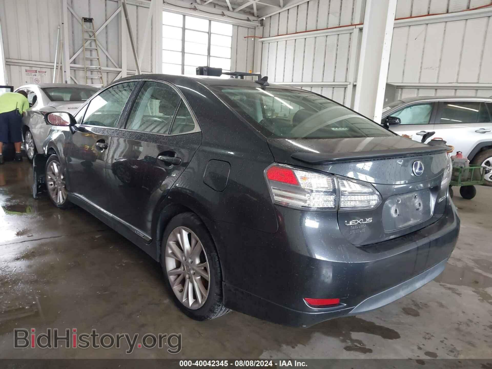 2010 LEXUS HS 250H - VIN: JTHBB1BA3A2001307 - Фото 3