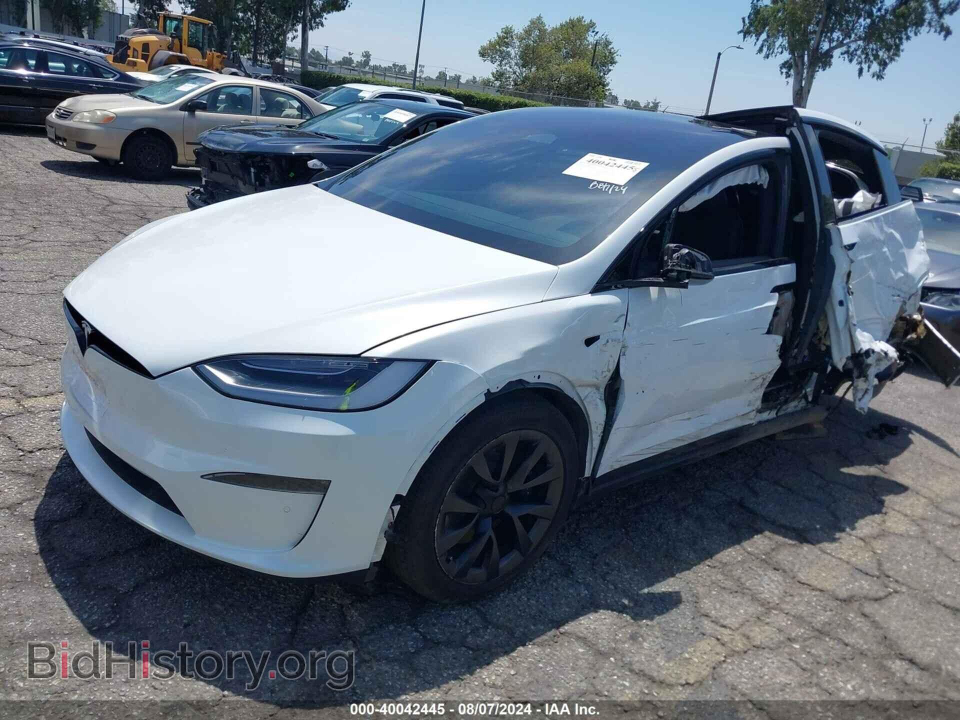 2023 TESLA MODEL X - VIN: 7SAXCBE59PF369850 - Фото 2