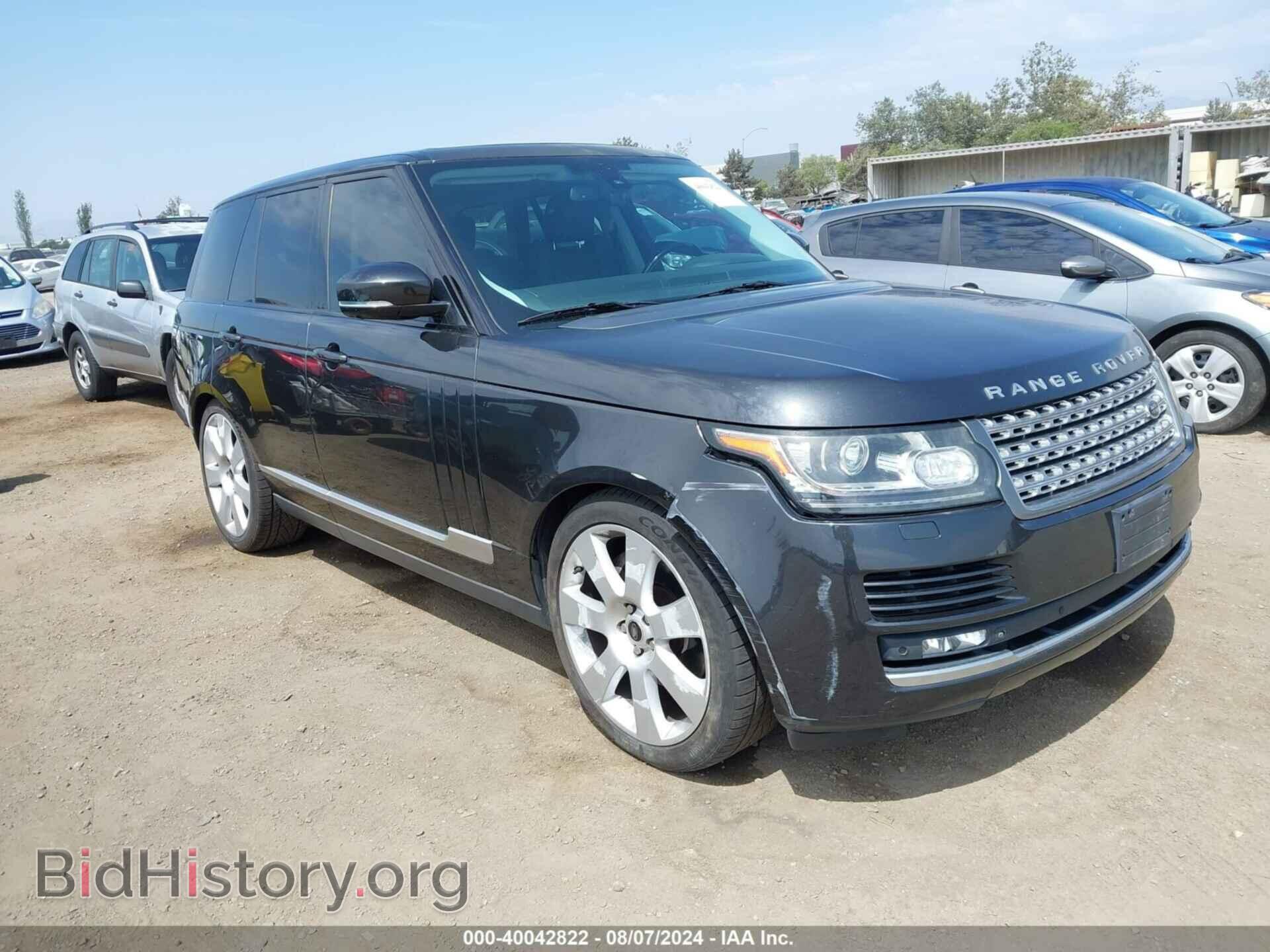 Photo SALGS2EF9DA113634 - LAND ROVER RANGE ROVER 2013