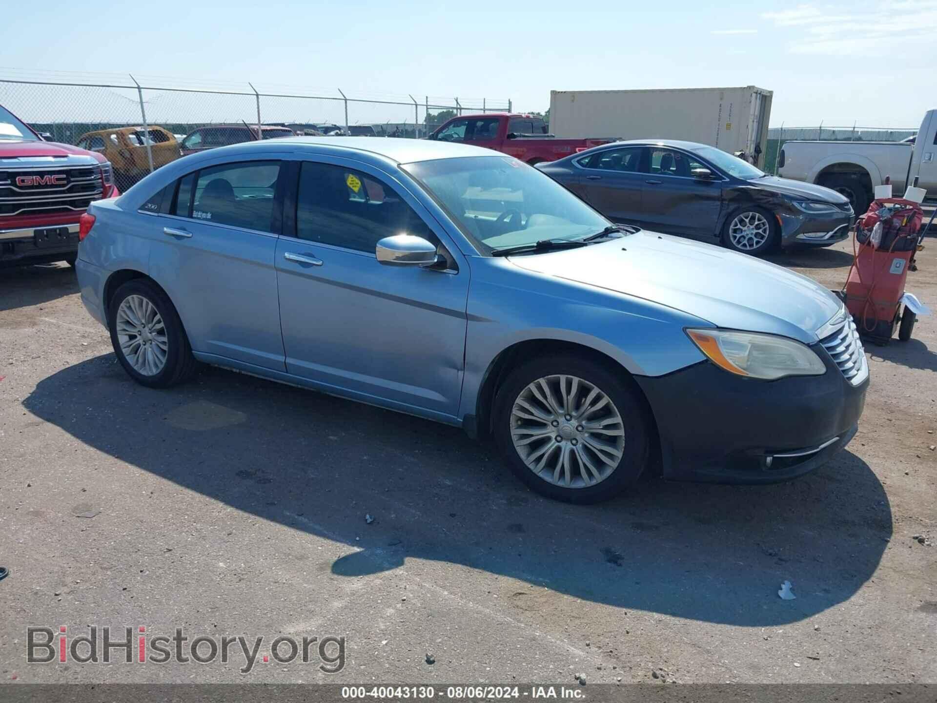 Фотография 1C3CCBCBXCN263136 - CHRYSLER 200 2012
