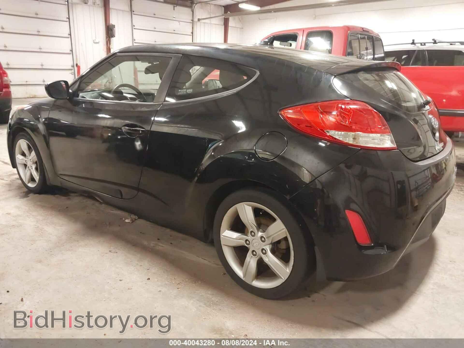 2012 HYUNDAI VELOSTER - VIN: KMHTC6AD4CU073051 - Фото 3