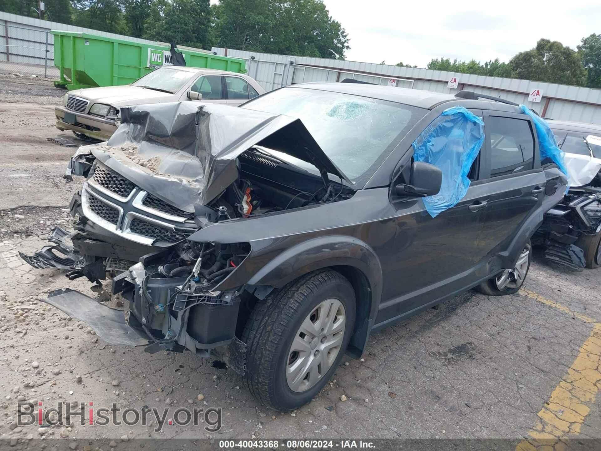 2016 DODGE JOURNEY - VIN: 3C4PDCAB1GT250039 - Фото 2