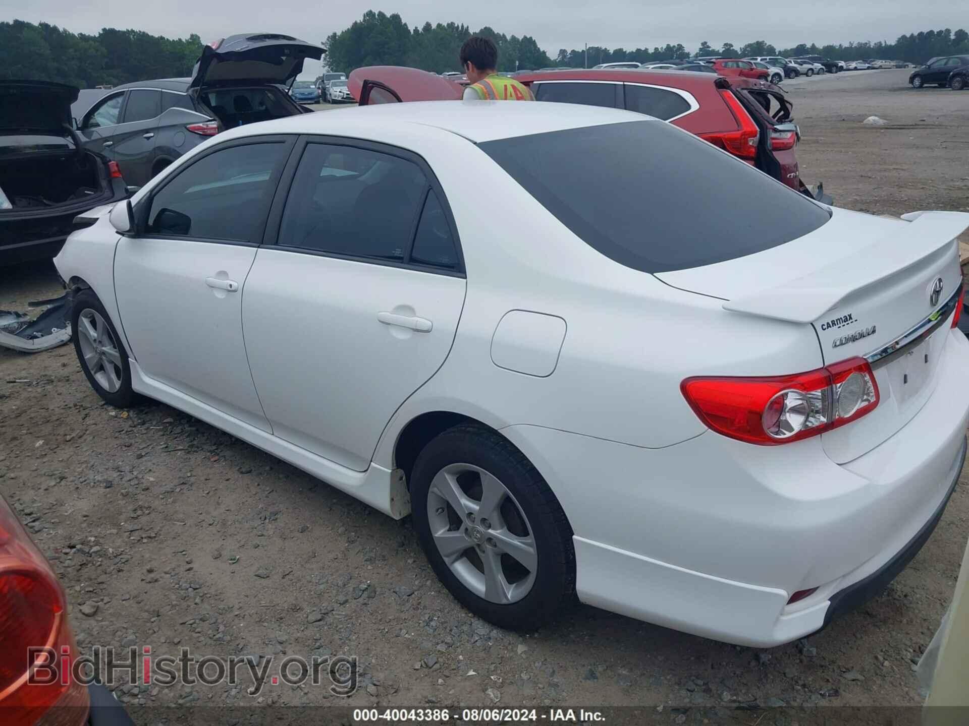 2012 TOYOTA COROLLA - VIN: 2T1BU4EE4CC873253 - Фото 3