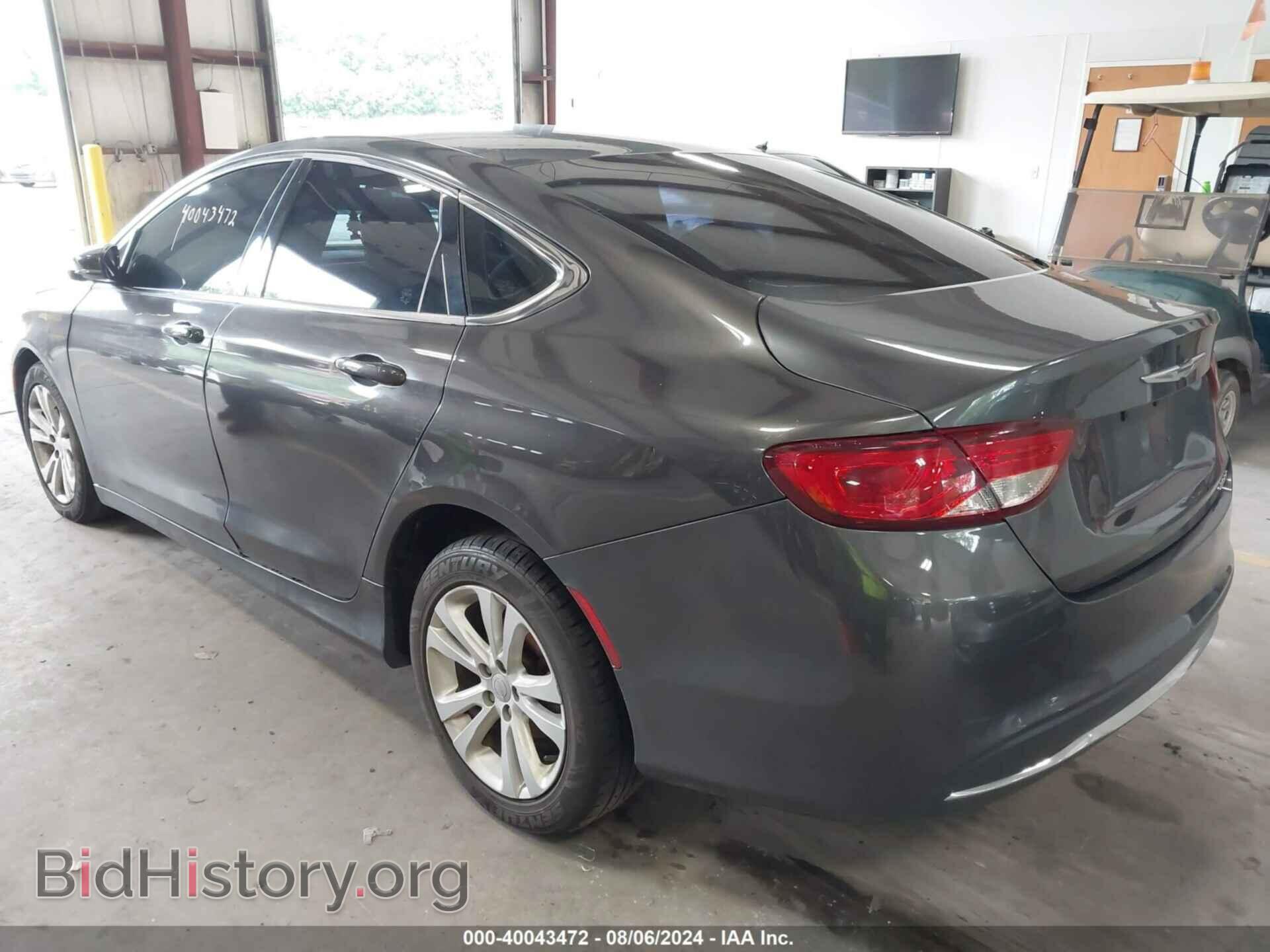 2016 CHRYSLER 200 - VIN: 1C3CCCAB5GN117855 - Фото 3