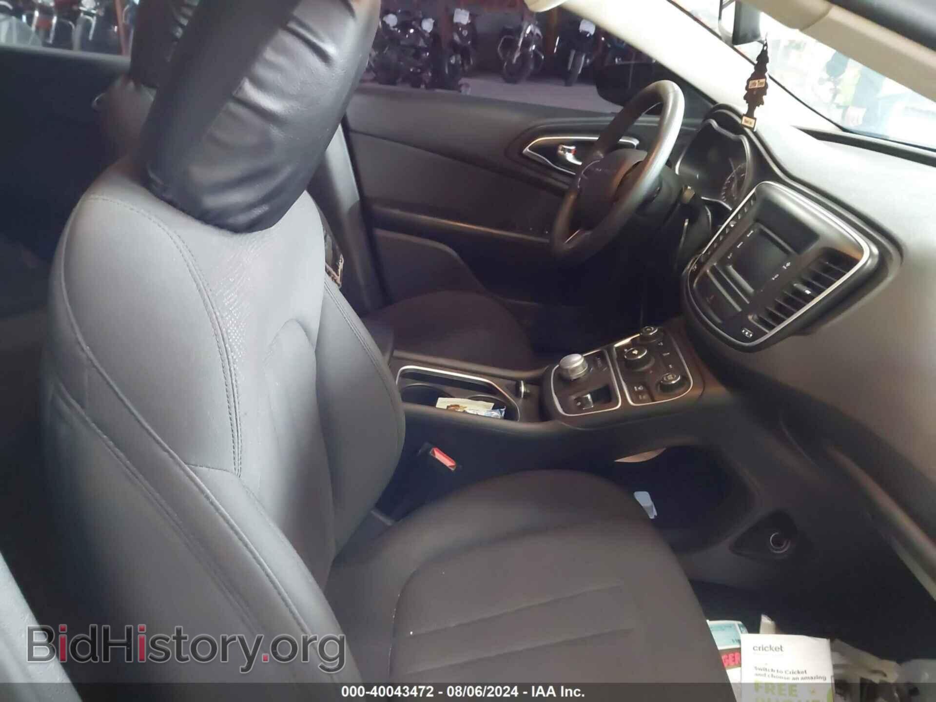 2016 CHRYSLER 200 - VIN: 1C3CCCAB5GN117855 - Фото 5