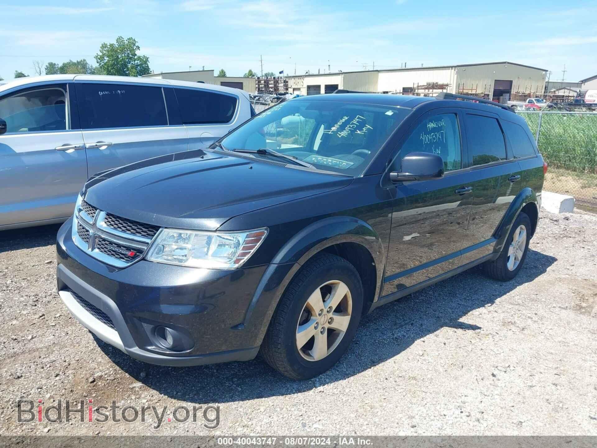 2012 DODGE JOURNEY - VIN: 3C4PDCBG9CT288283 - Фото 2