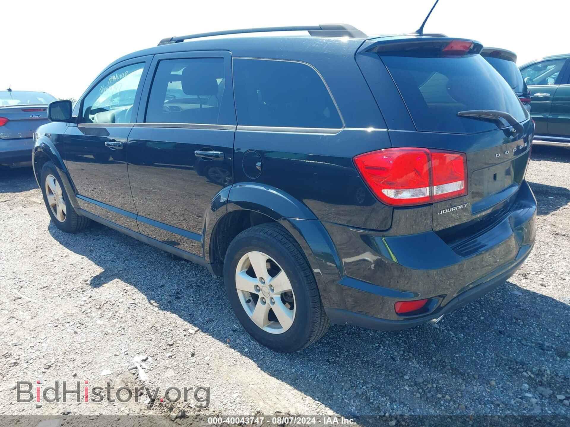 2012 DODGE JOURNEY - VIN: 3C4PDCBG9CT288283 - Фото 3