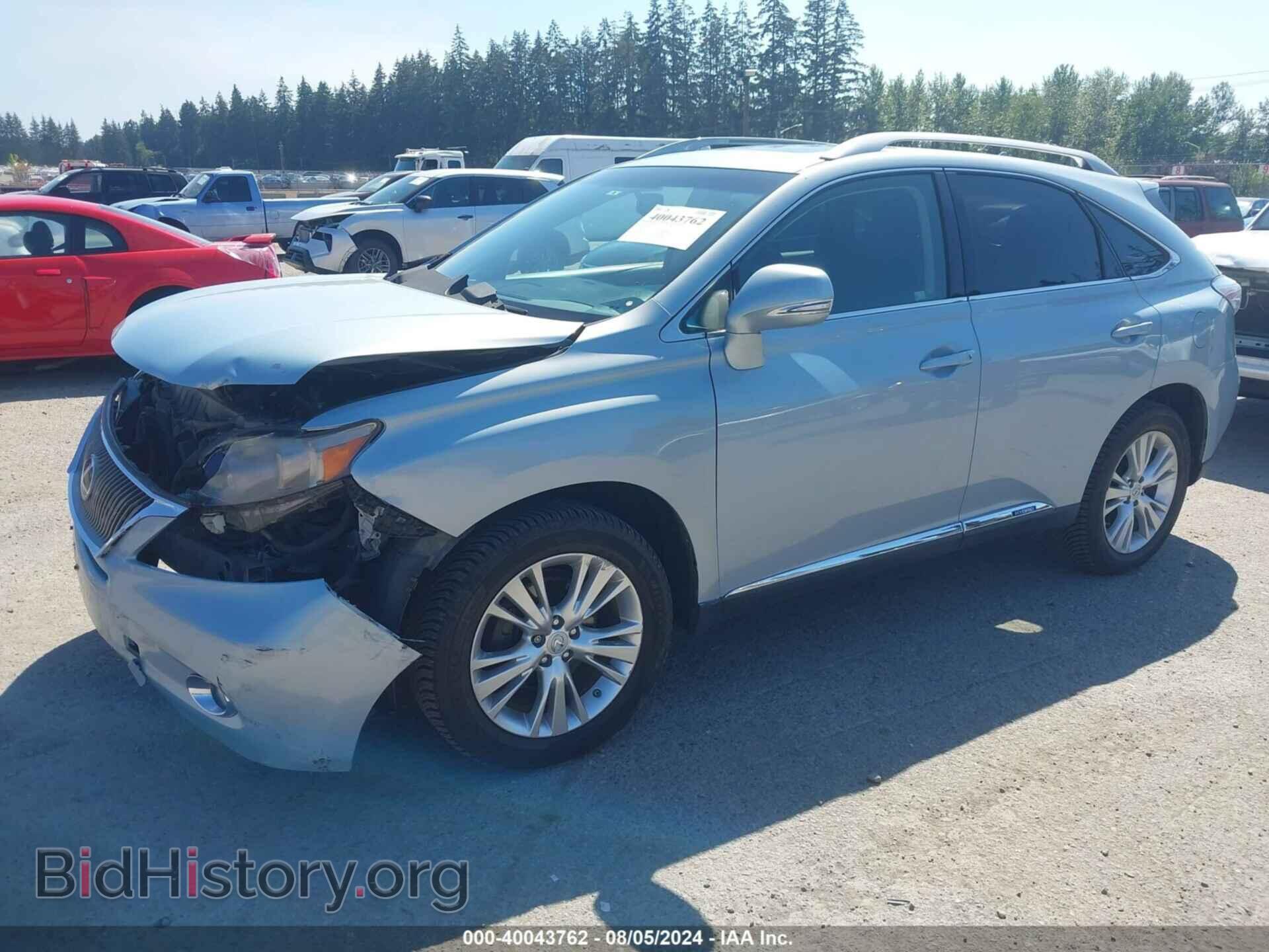 2011 LEXUS RX 450H - VIN: JTJBC1BA6B2041538 - Фото 2