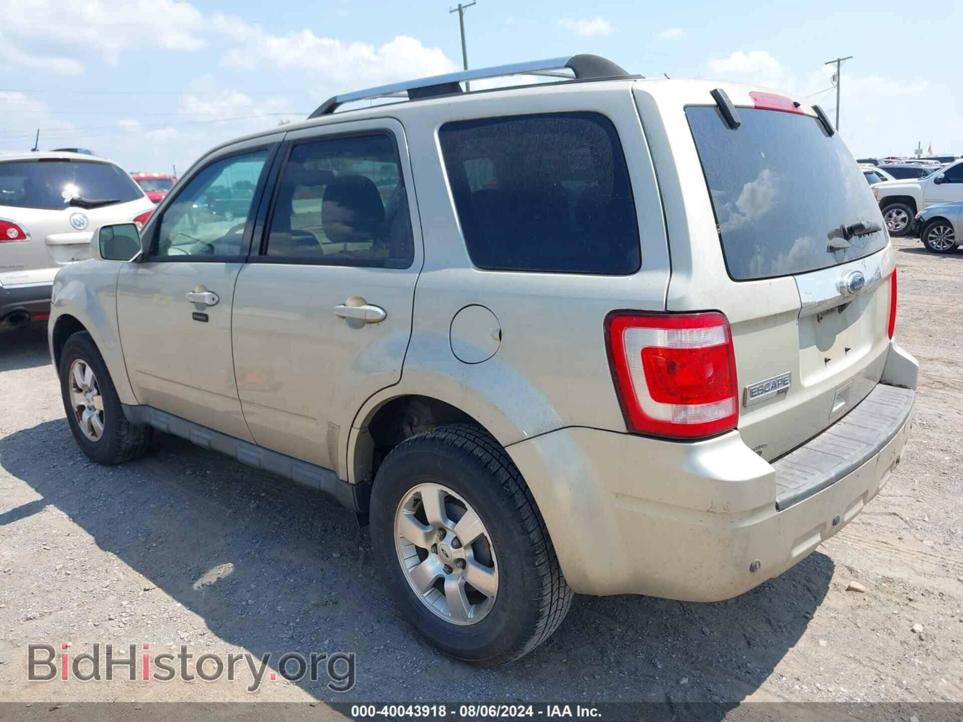 2011 FORD ESCAPE - VIN: 1FMCU0E70BKB35442 - Фото 3