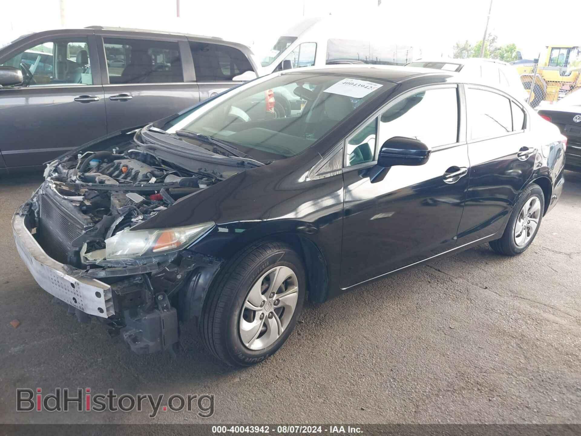 2014 HONDA CIVIC - VIN: 19XFB2F5XEE214236 - Фото 2