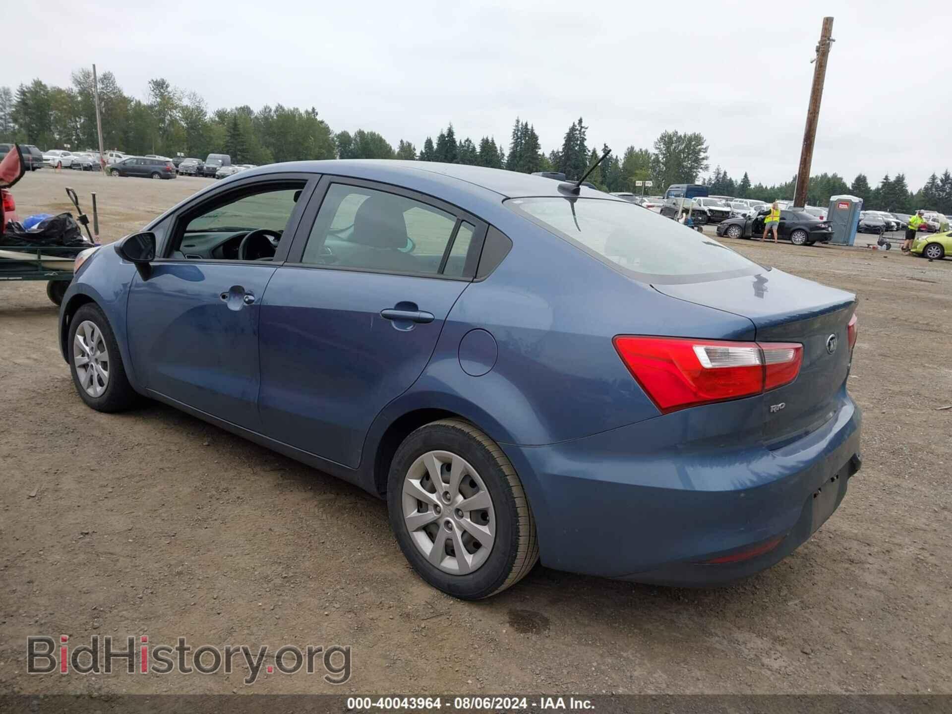 2016 KIA RIO - VIN: KNADM4A33G6558564 - Фото 3