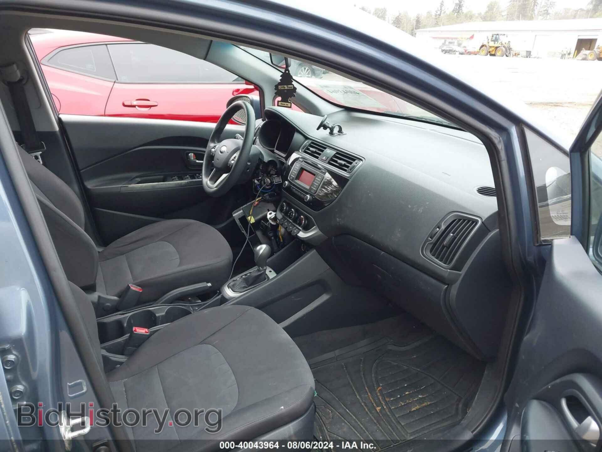 2016 KIA RIO - VIN: KNADM4A33G6558564 - Фото 5