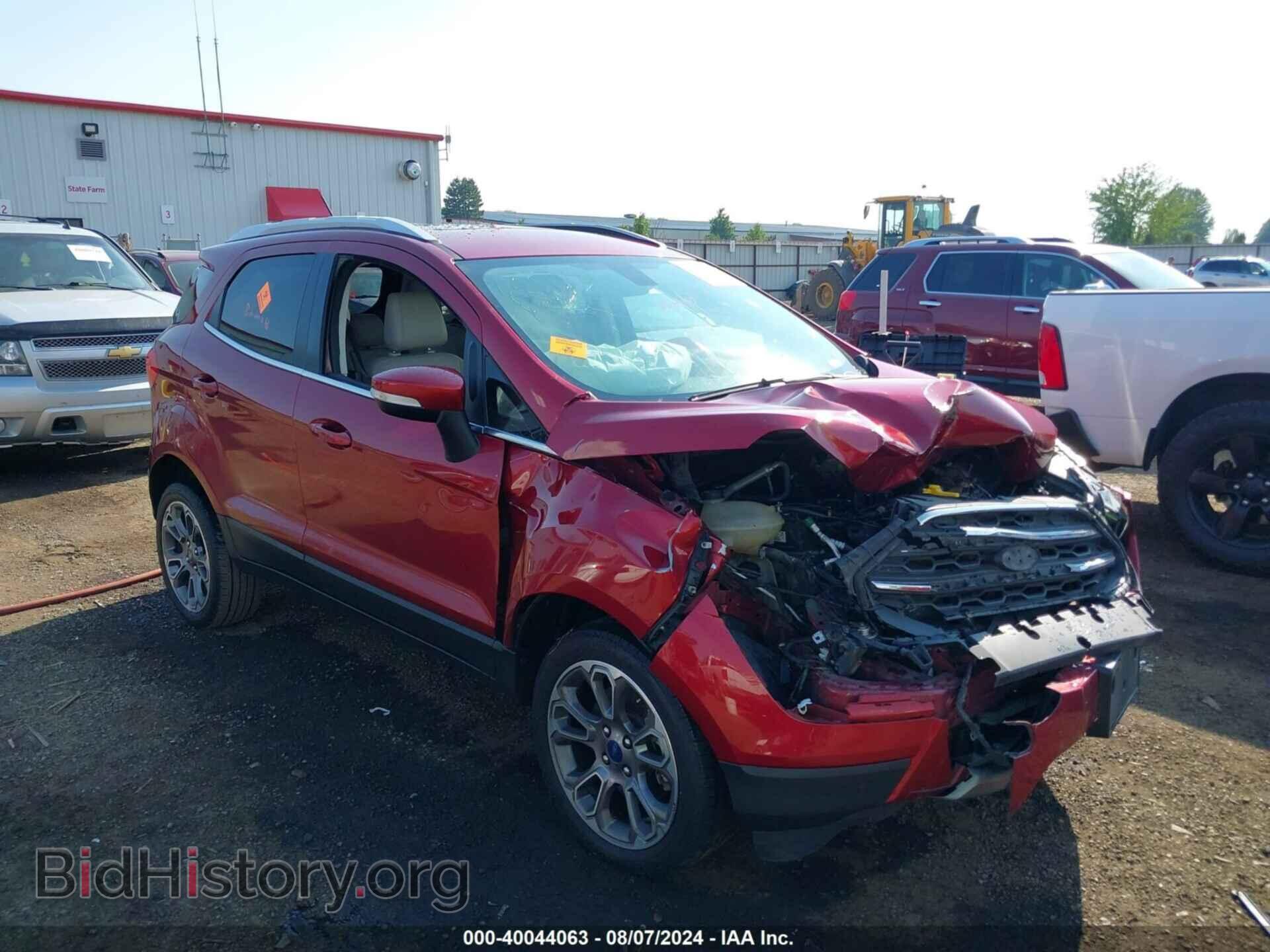 Фотография MAJ6S3KLXKC290638 - FORD ECOSPORT 2019